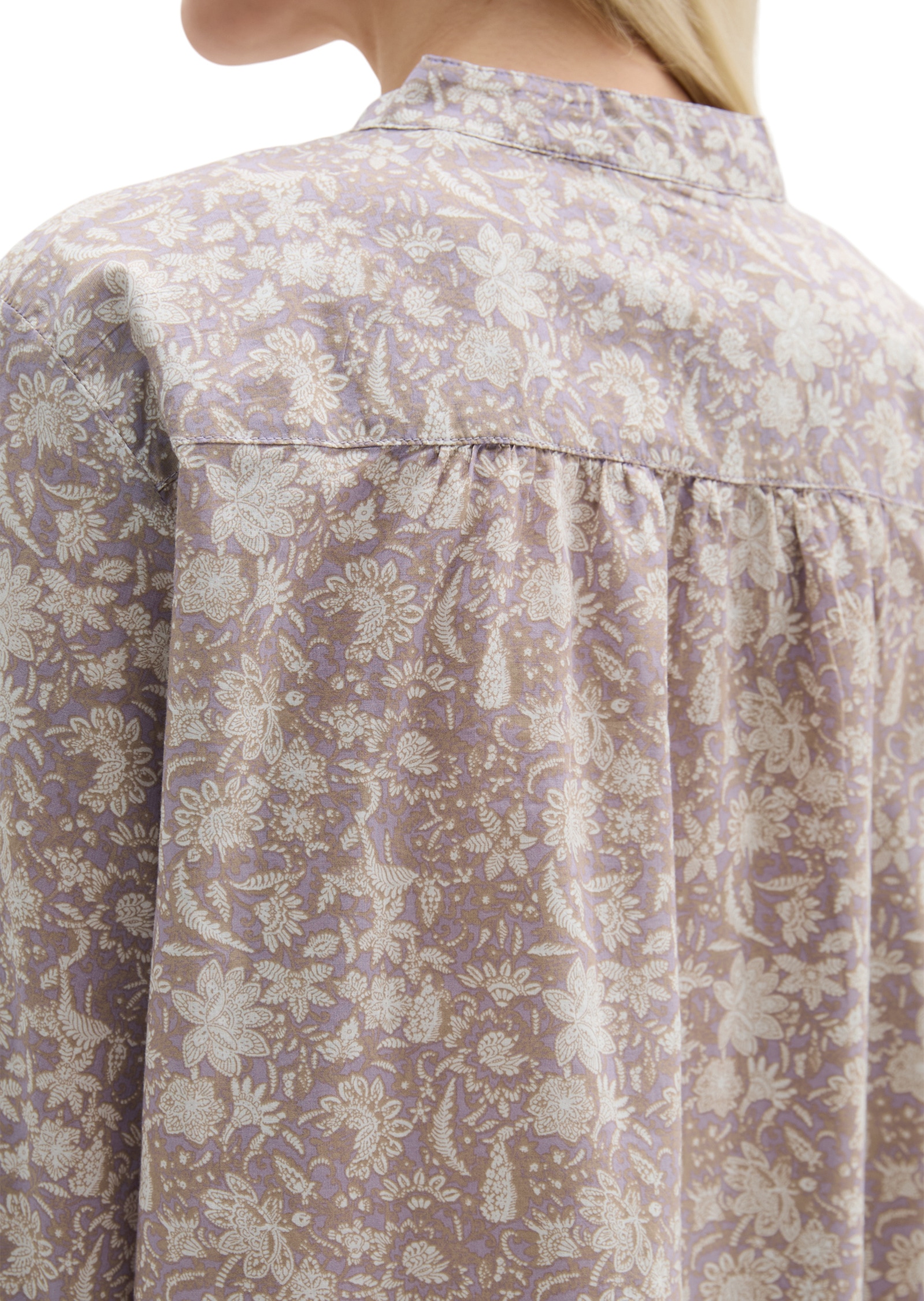 Marc O'Polo Langarmbluse »aus bedrucktem Baumwoll-Voile«