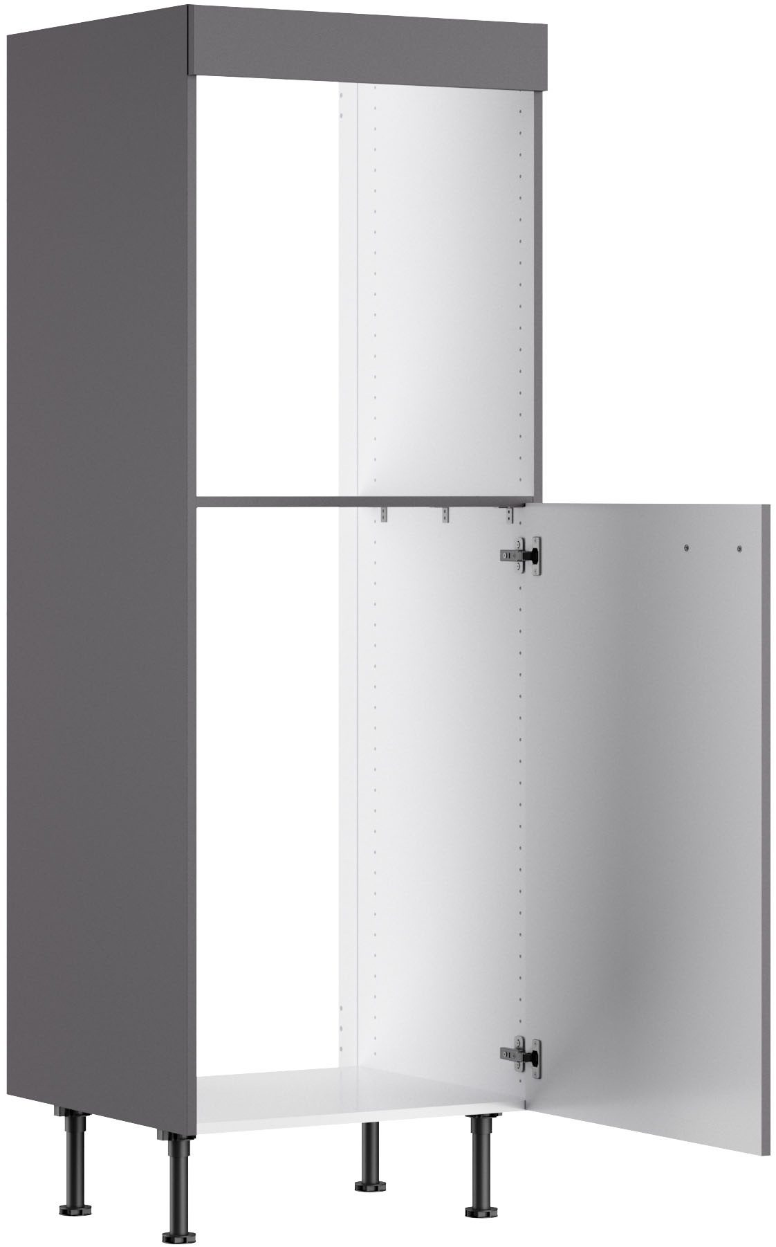 KOCHSTATION Backofen/Kühlumbauschrank »KS-Paula« 60 cm breit, 176 cm hoch, mit 1 festen Blende, 1 Tür