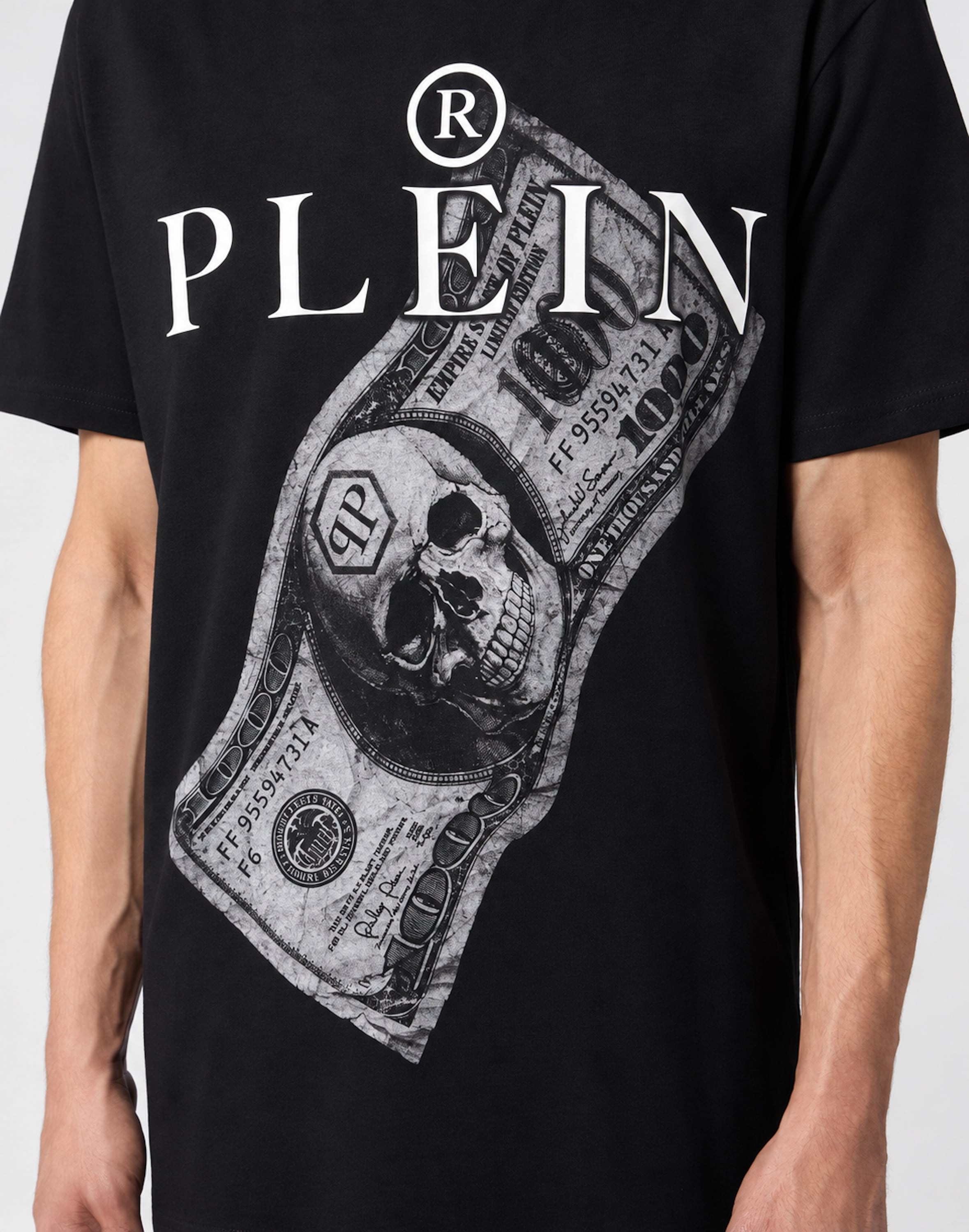 PHILIPP PLEIN T-Shirt »Kurzarm-Rundhals-T-Shirt«