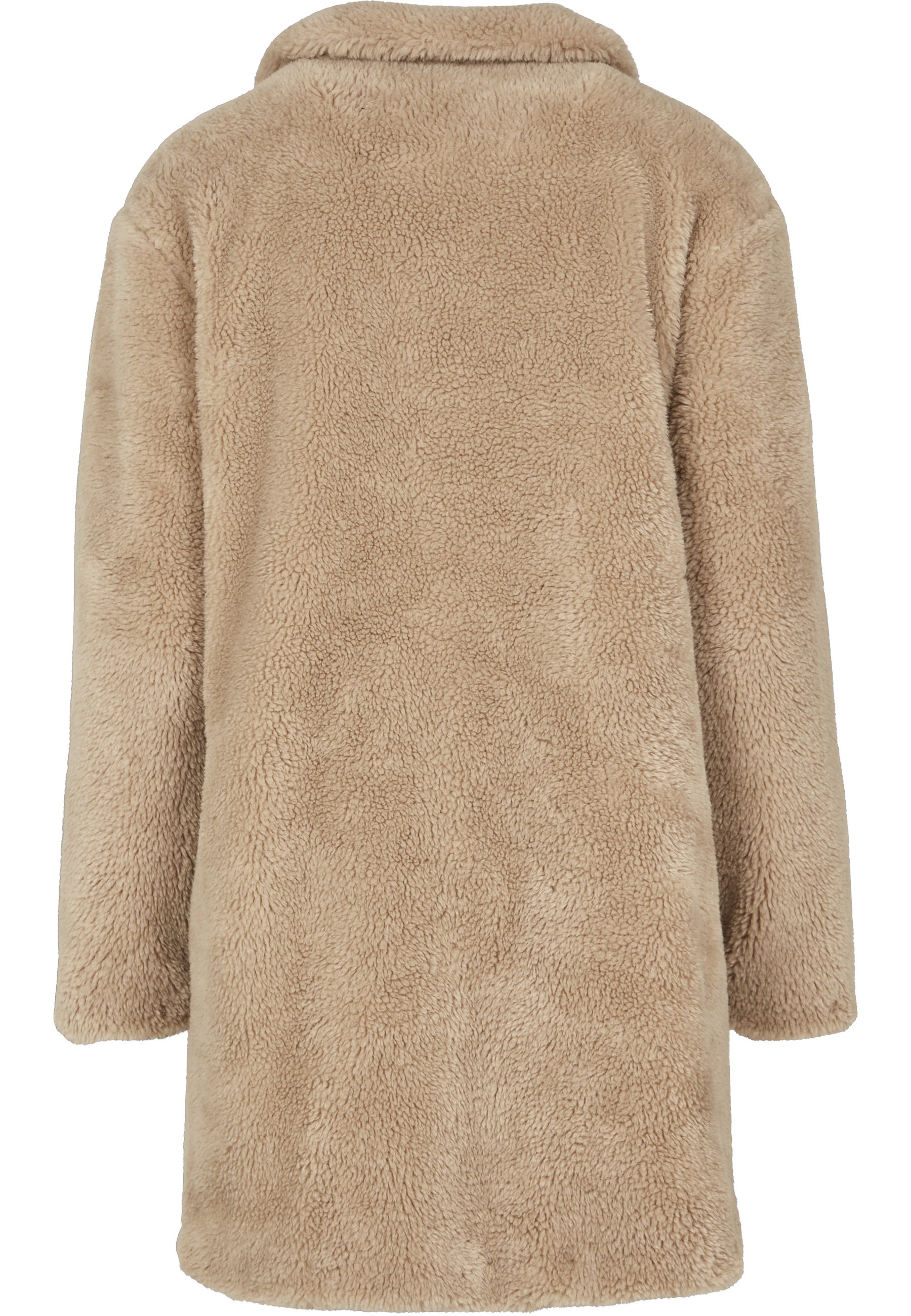 URBAN CLASSICS Parka »Urban Classics Damen Ladies Oversized Sherpa Coat« 1 Stk. tlg. ohne Kapuze