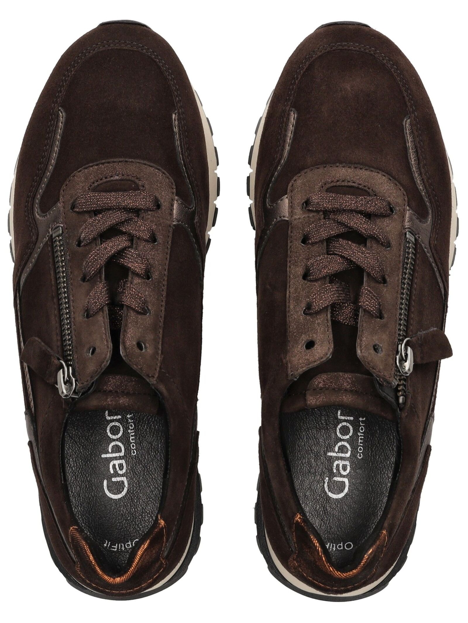 Gabor Comfort Sneaker »Gabor Comfort Sneaker Veloursleder/Textil«
