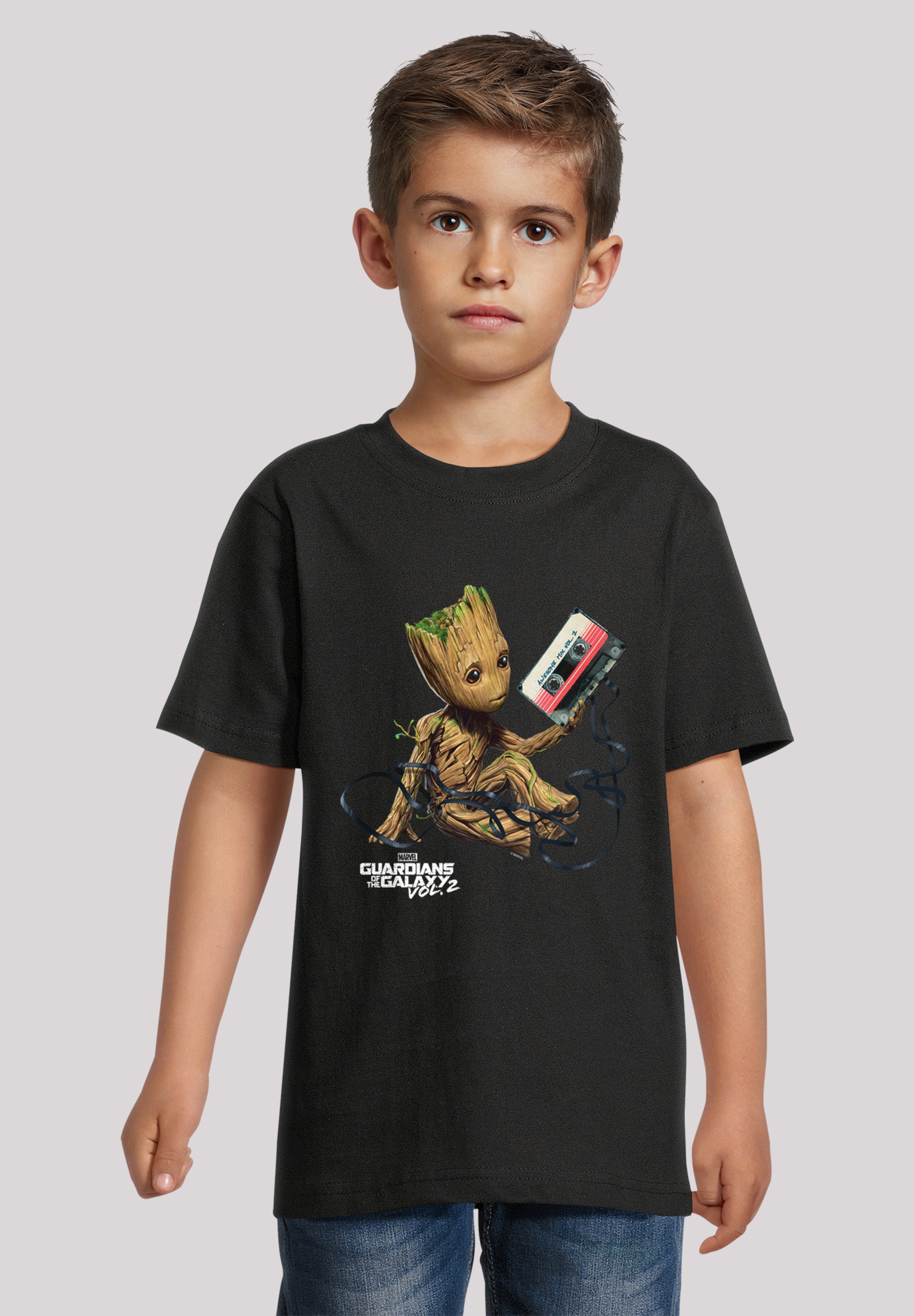 F4NT4STIC T-Shirt »Marvel Guardians Of The Galaxy Vol2 Groot Tape«, Premium Qualität