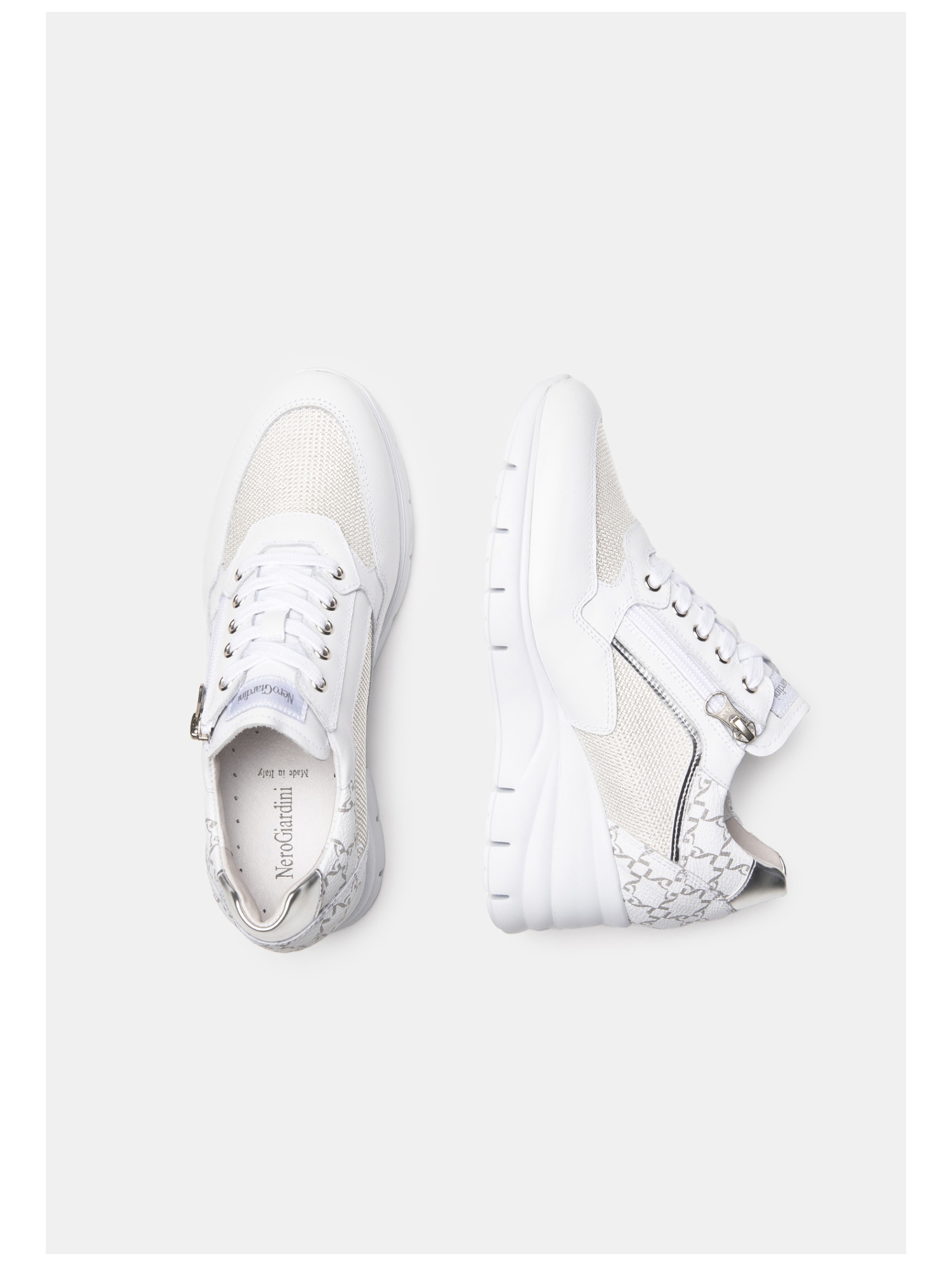 Nero Giardini Sneaker »Nero Giardini Sneaker Lederimitat/Textil«