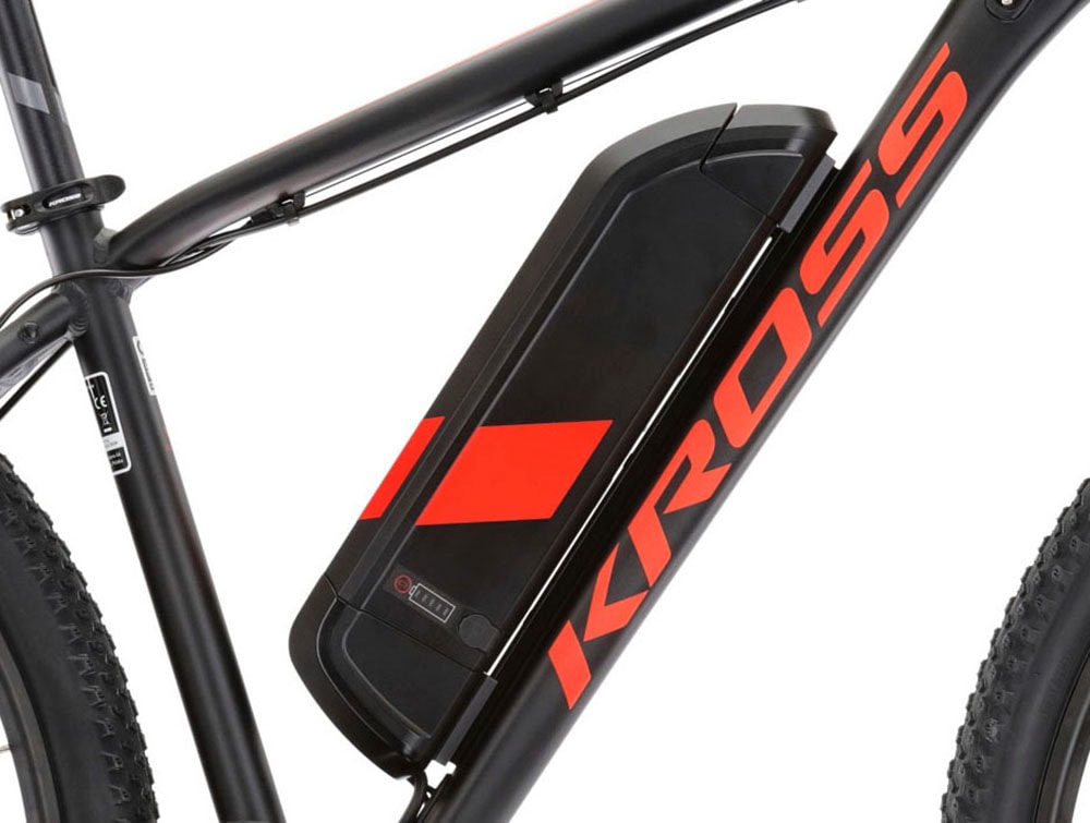 Kross E-Bike »E-MTB Hexagon Boost 1.0 522 29 Zoll schwarz«, 24 Gang, Shimano, ACERA M3020, Heckmotor 250 W