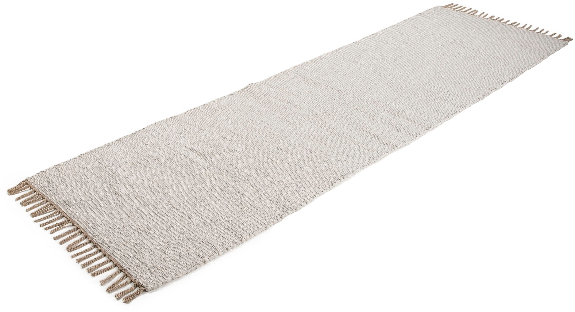 Thumbnail - carpetfine Teppich "Kelim Chindi uni, auch als Läufer", rechteckig, 5 mm Höhe, Wendeteppich, reine Baumwolle, handgewebt...