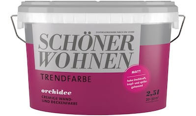 SCHÖNER WOHNEN FARBE Wand- und Deckenfarbe »TRENDFARBE«