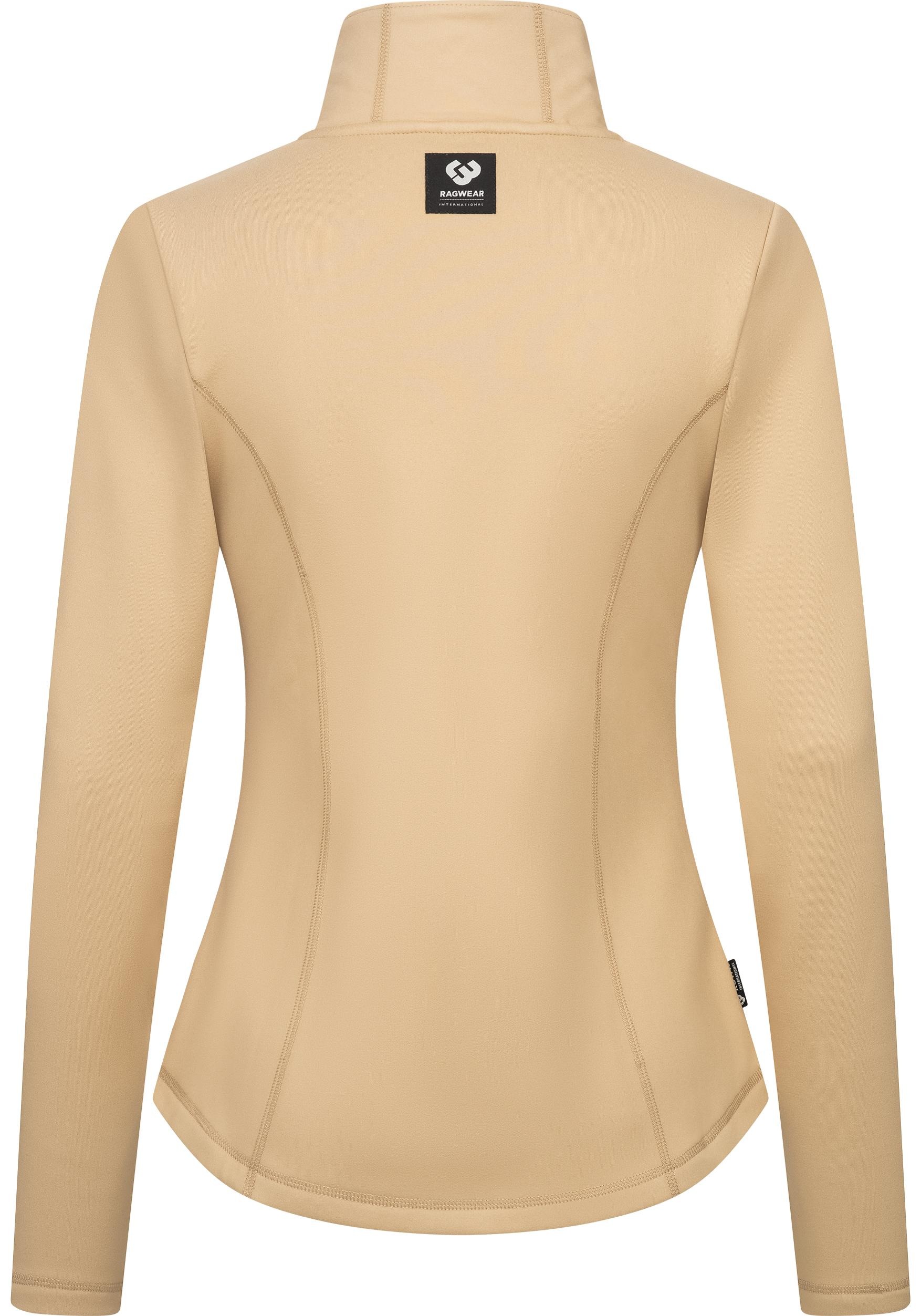 Ragwear Sweatjacke »Saskie«, Modische Damen Kapuzenjacke mit kuschlig weichem Innenfutter