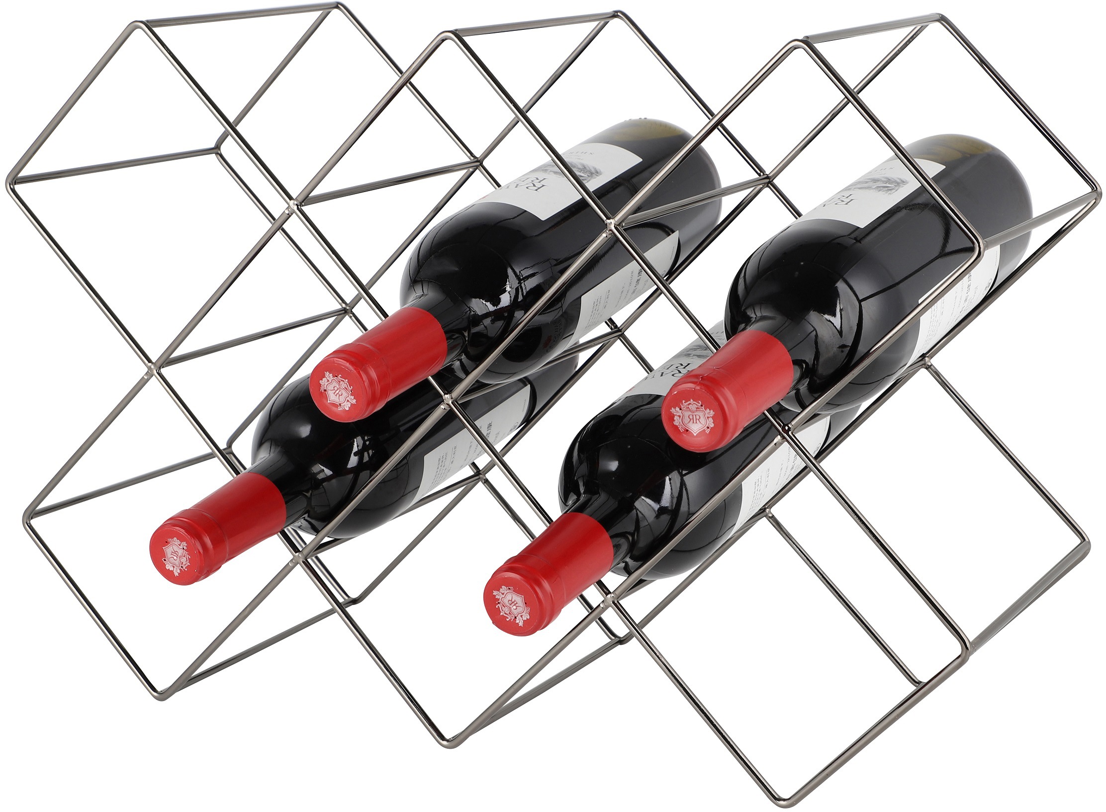 ECHTWERK Weinflaschenhalter, (1 St.), Weinregal aus Eisen, für bis zu 8 Fla günstig online kaufen