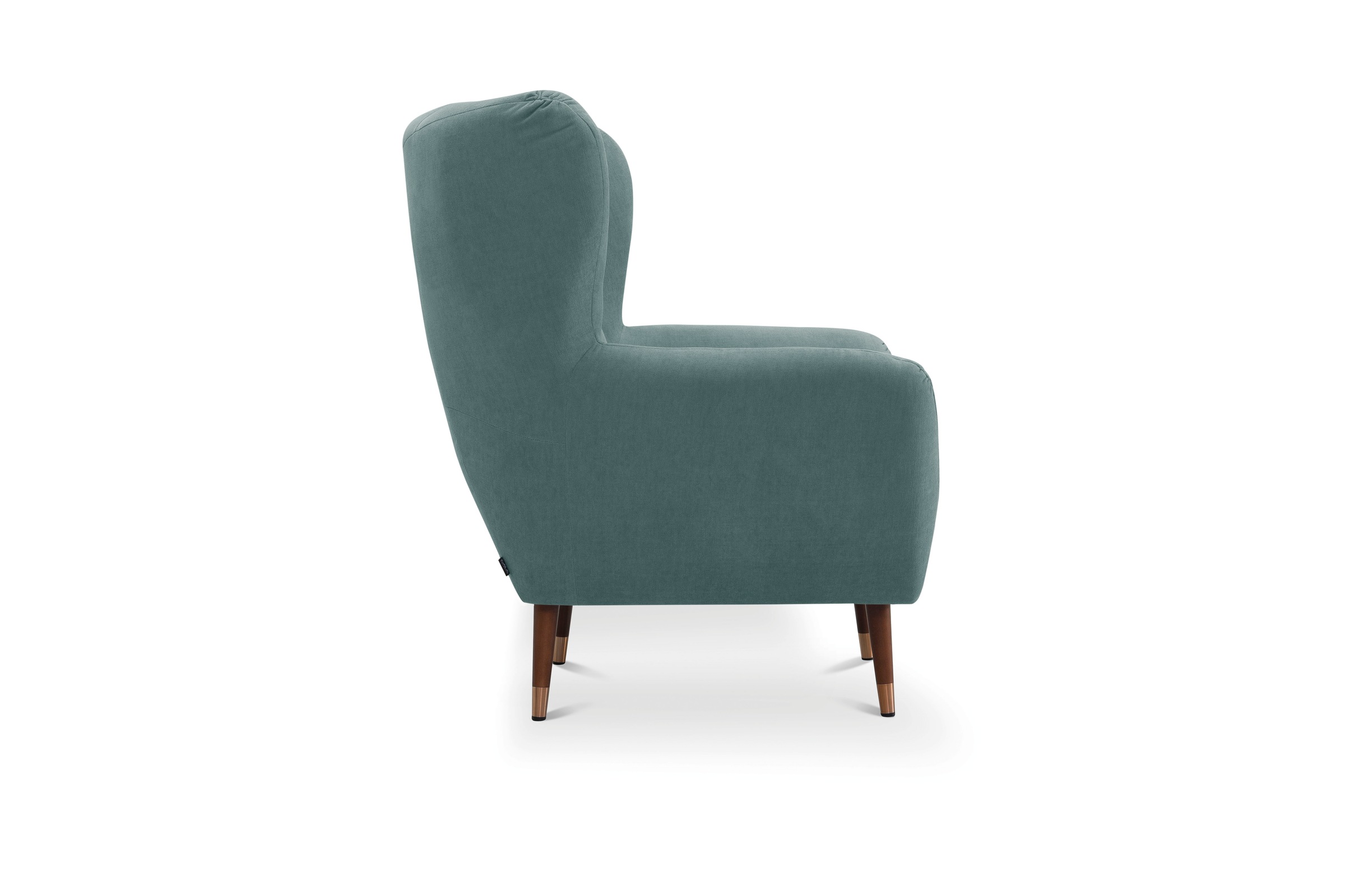 exxpo - sofa fashion Sessel »Polly, Ohrensessel, Loungesessel«, bequem mit hoher Rückenlehne, hohe Füße, hochwertige Bezüge