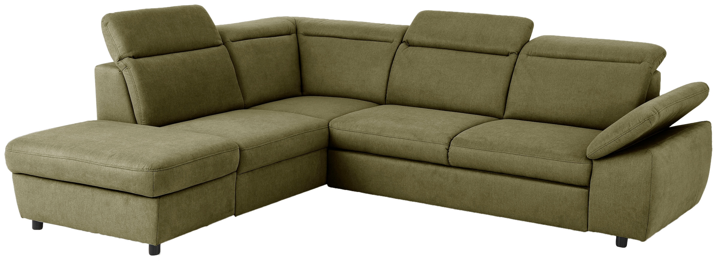 Home affaire Ecksofa »Mauritius L-Form«, mit Ottomane, mit Kopfteil- und Armlehnverstellung