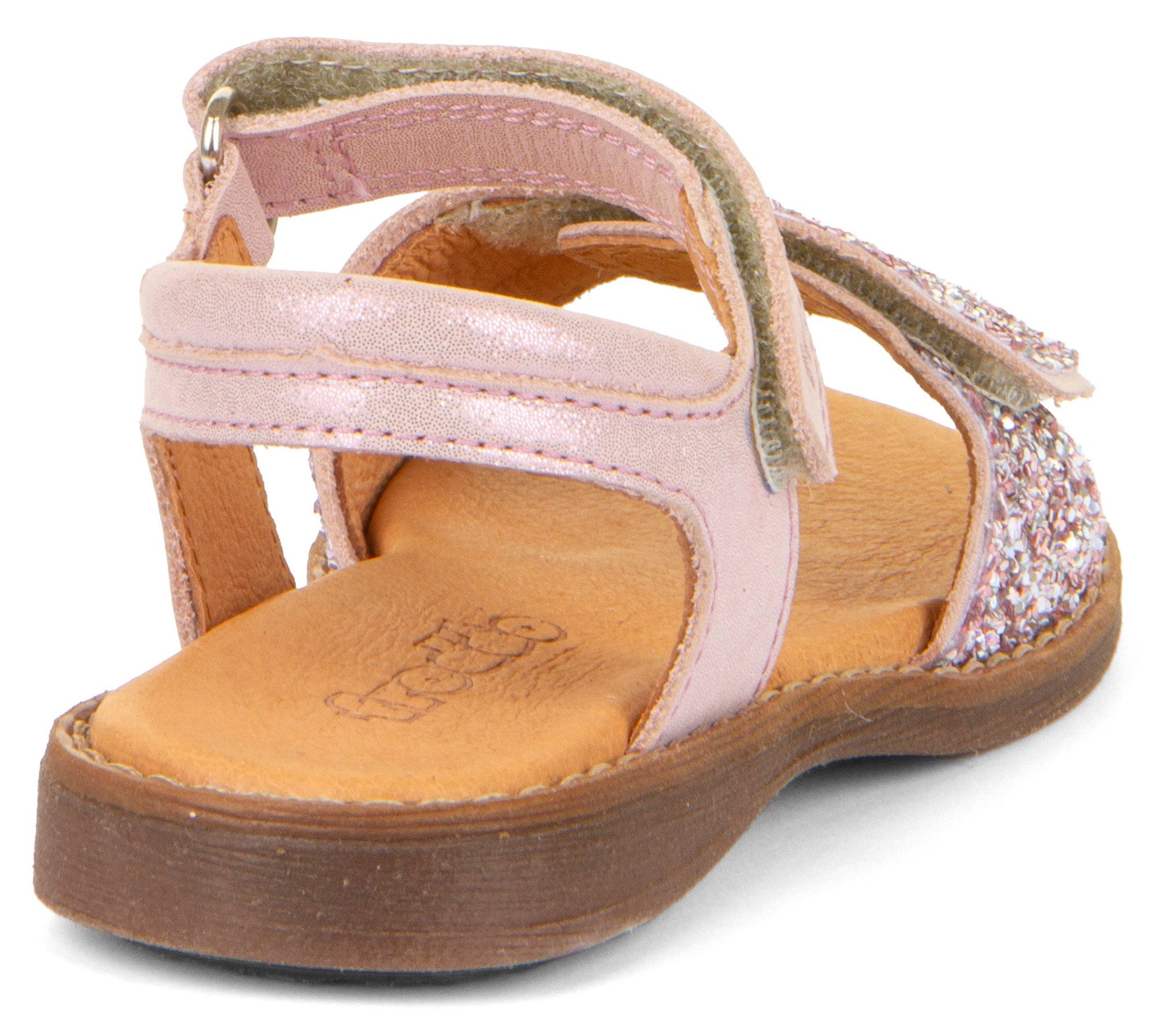 froddo® Sandale »Lore Sparkle«, Sommerschuh, Klettschuh, Sandalette, mit zwei Klettverschlüssen