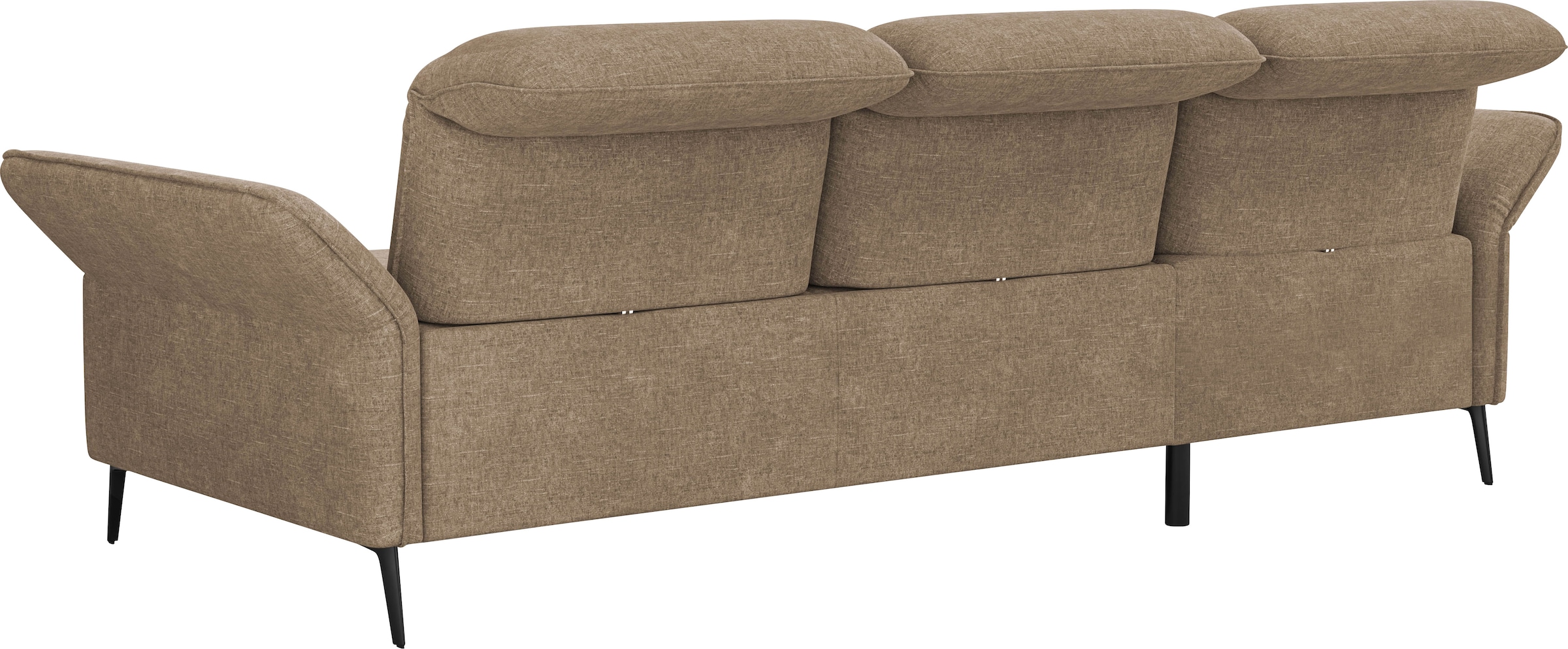 sit&more Ecksofa »Emely«, mit Sitztiefenverstellung optional mit Bettfunktion und Bettkasten