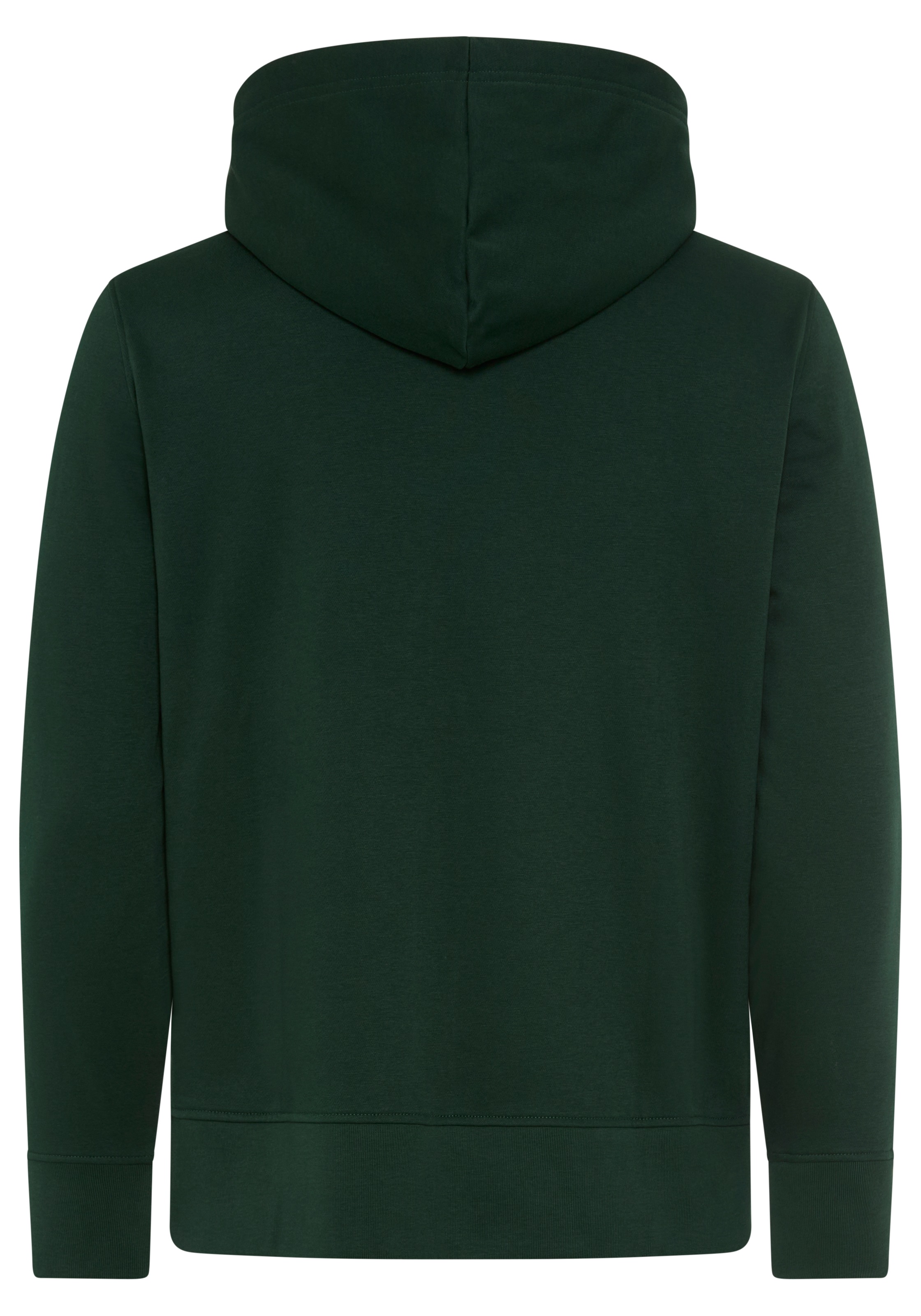 Gant Sweatjacke aus Baumwoll-Mix Farbe dunkelgrün Größe: 3XL günstig online kaufen