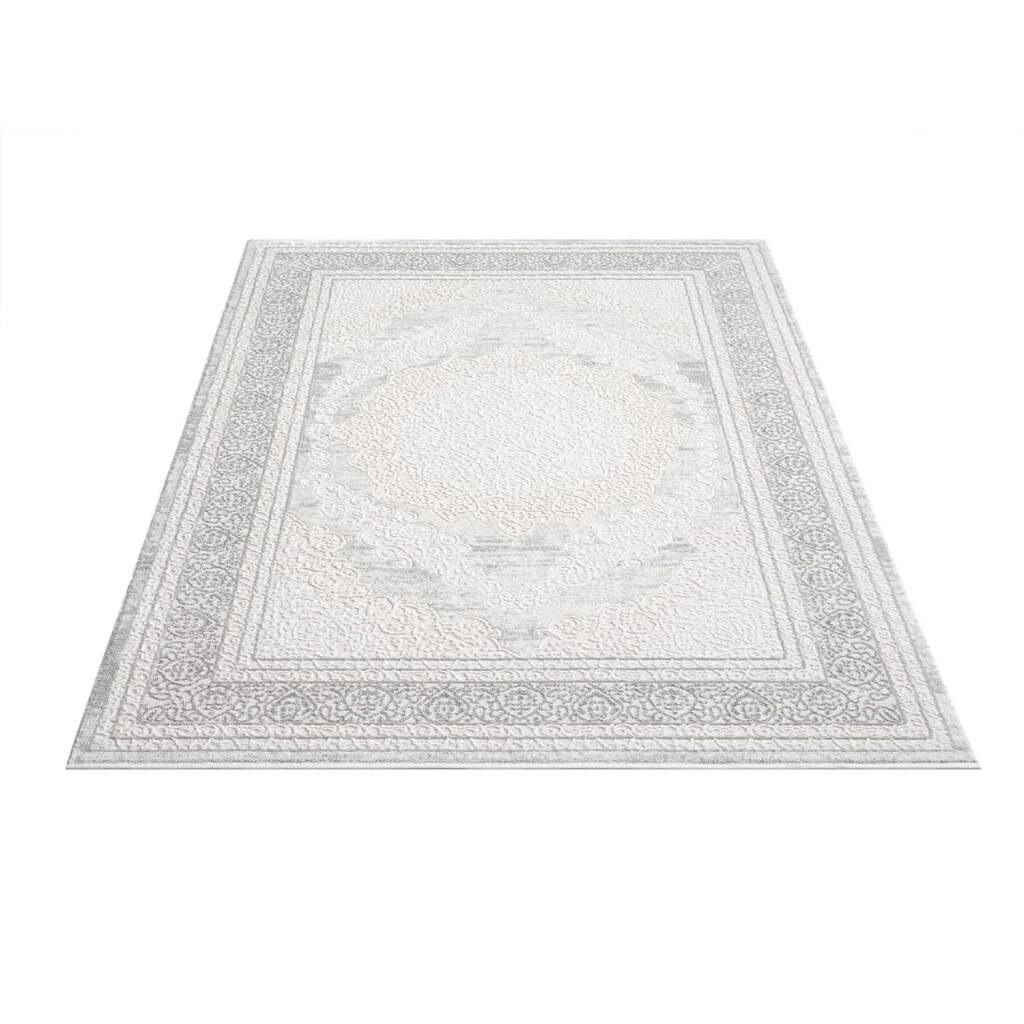 Carpet City Teppich »ANTIK209«, rechteckig, 10 mm Höhe, Kurzflor, 3D-Optik, Klassisch-Modern für Wohnzimmer, Schlafzimmer