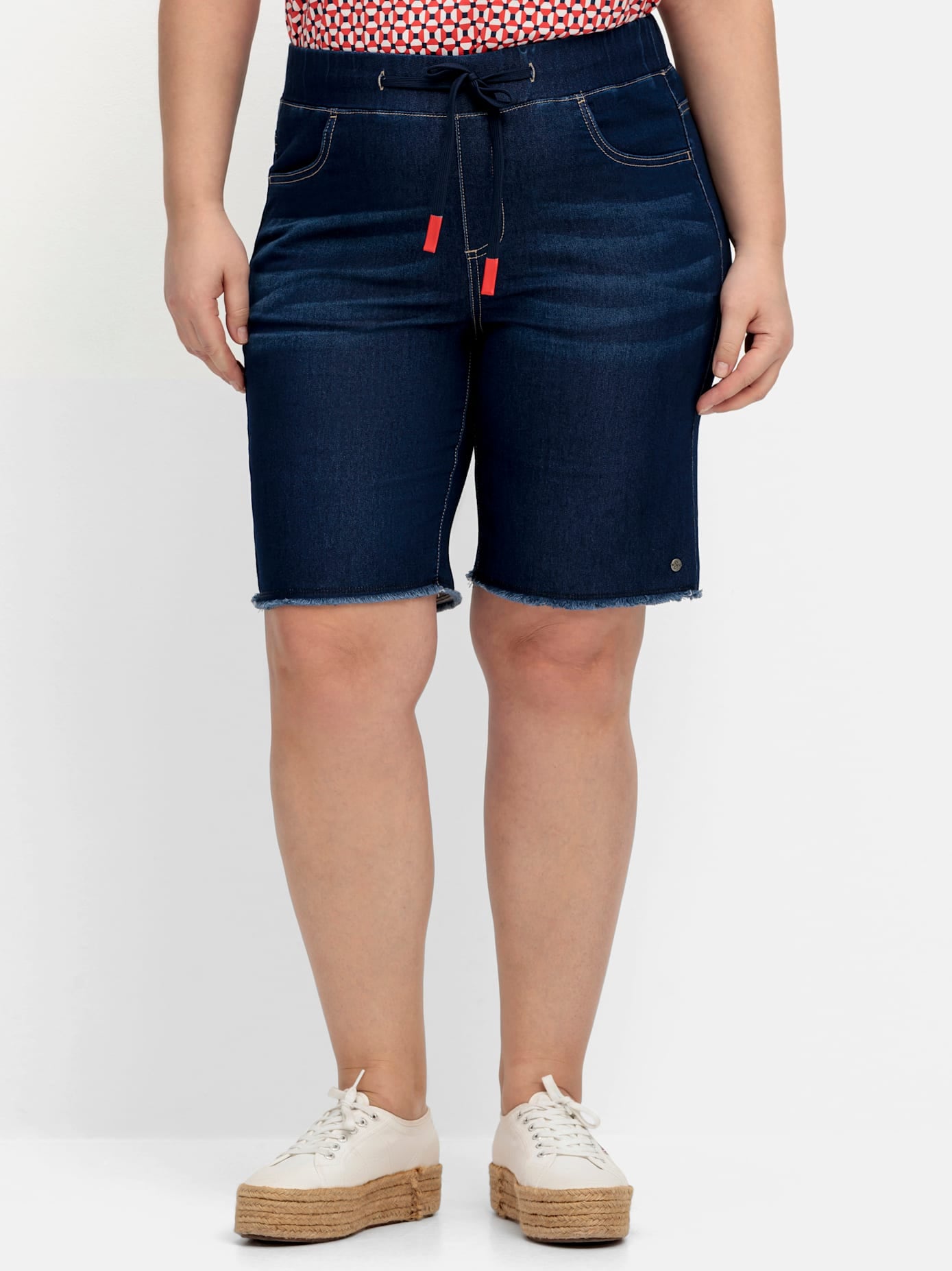 Sheego Jeansbermudas, (1 tlg.) günstig online kaufen