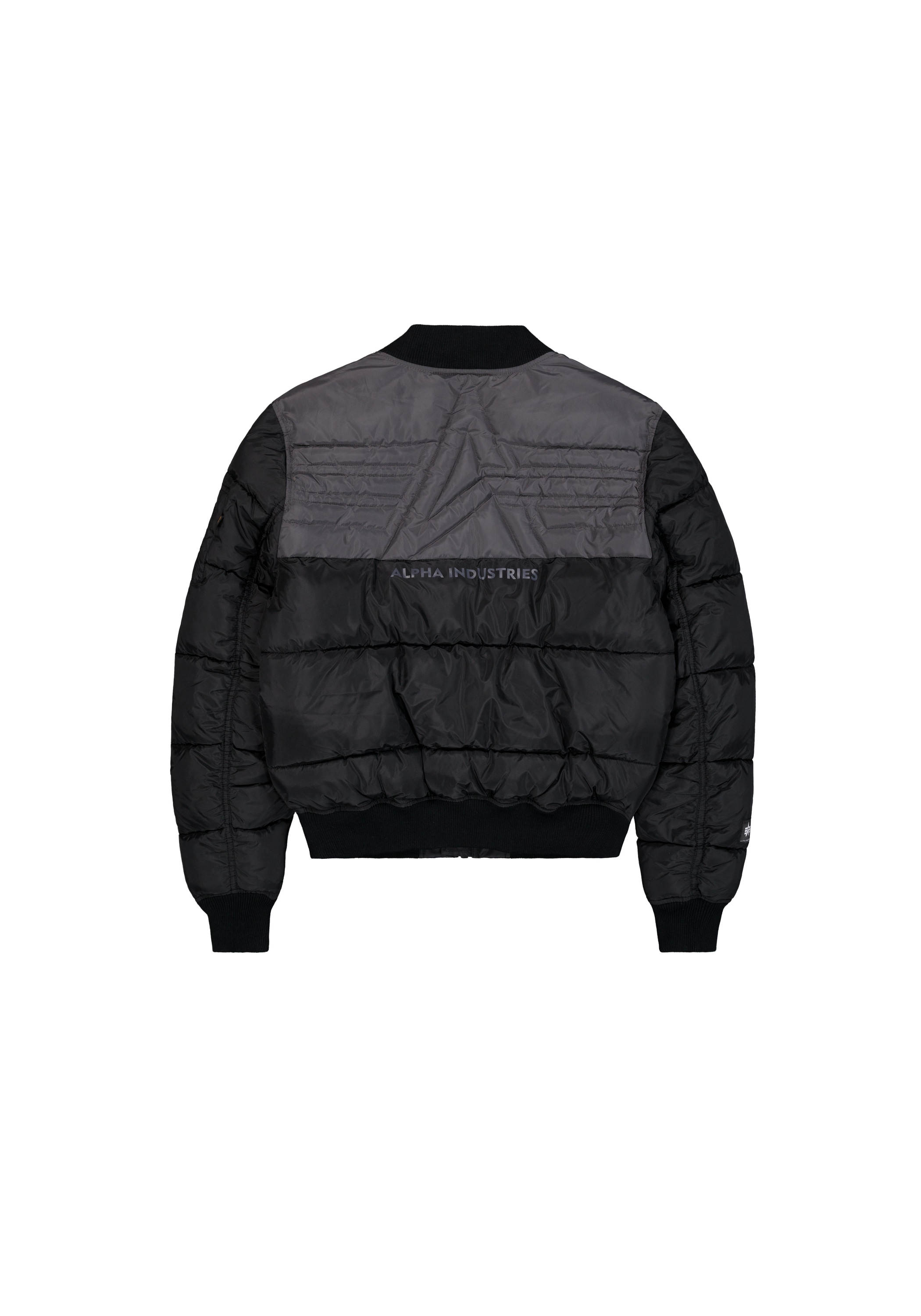 Alpha Industries Bomberjacke "MA-1 Logo Puffer" günstig online kaufen