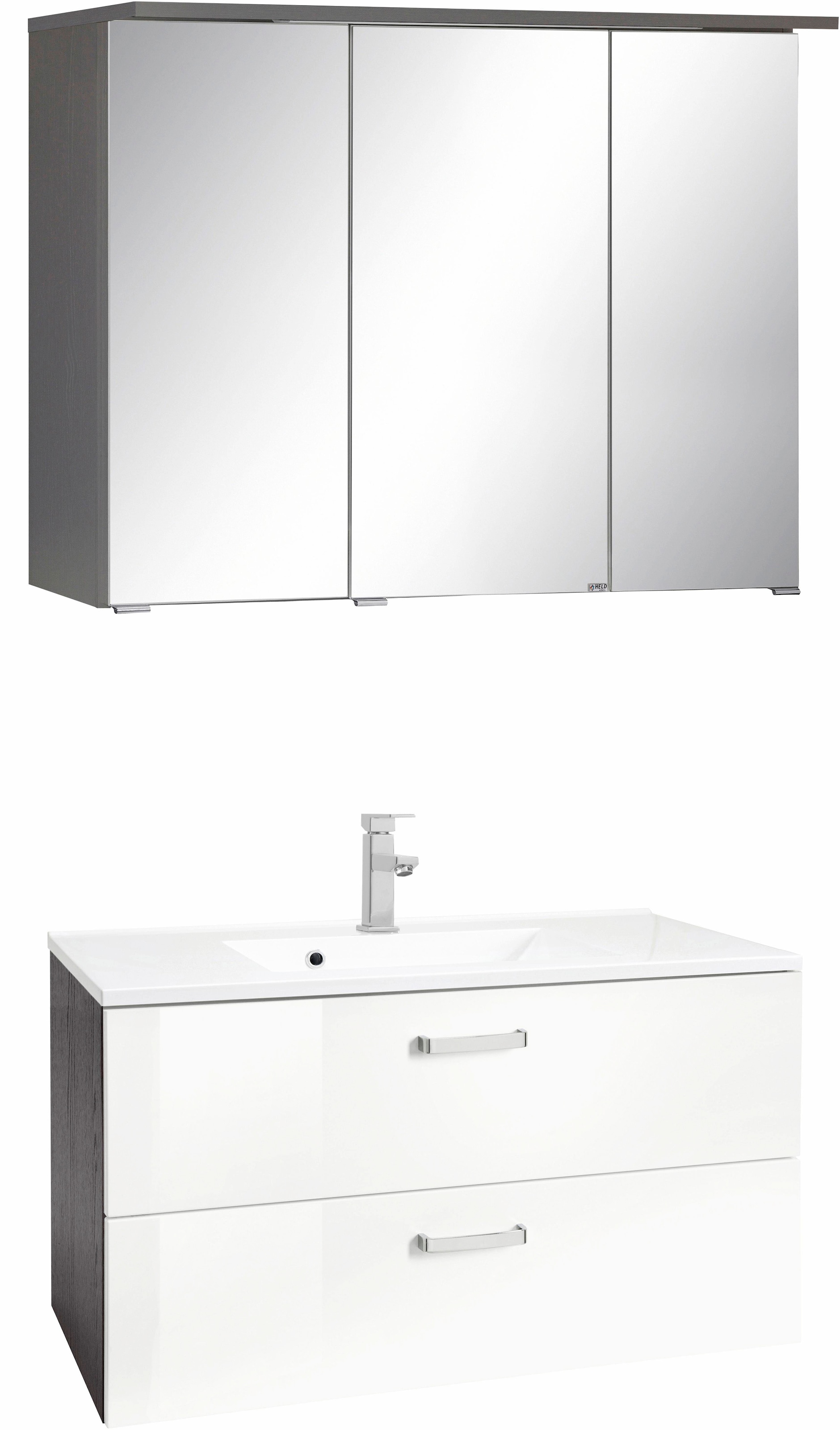 welltime Badmöbel-Set "Ravenna" 2 Stk. tlg. günstig online kaufen