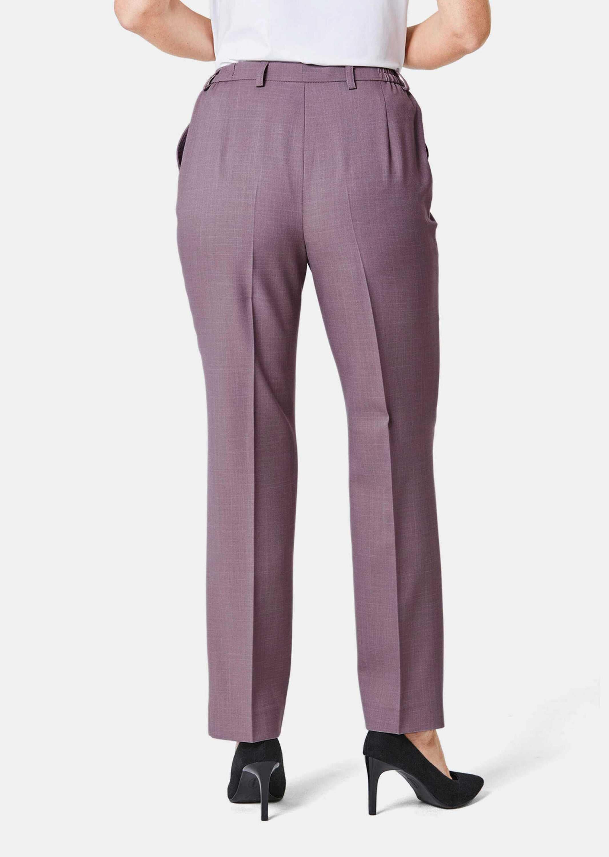 GOLDNER 2-in-1-Hose »Hose Anna Knitterarme Hose Anna mit SilverFresh-Ausrüstung«
