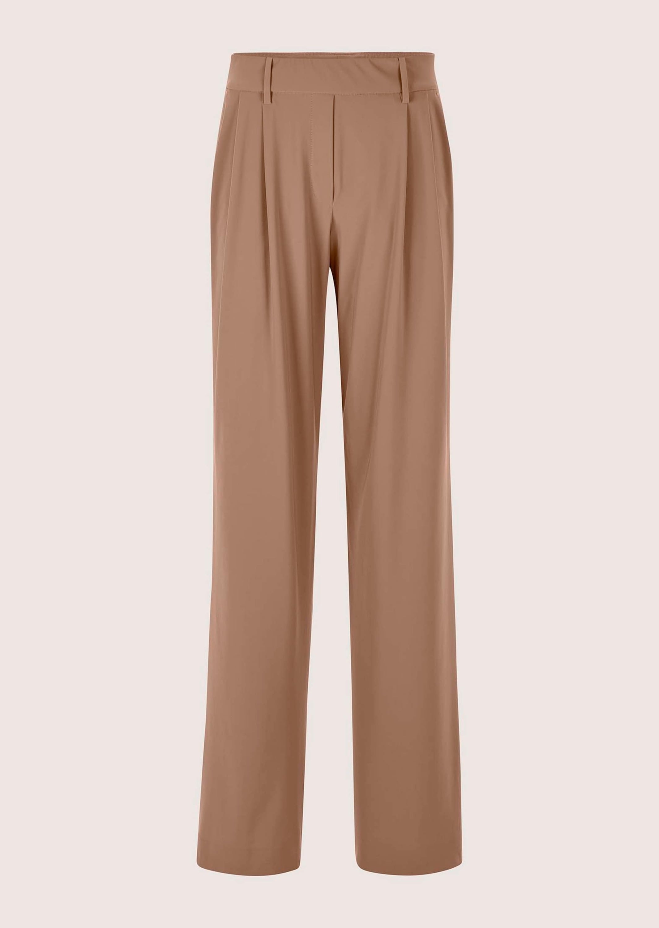 MADELEINE Schlupfhose "Bundfaltenhose mit weitem Bein Elegante Schlupfhose mit weitem Bein" Microjerseyhose