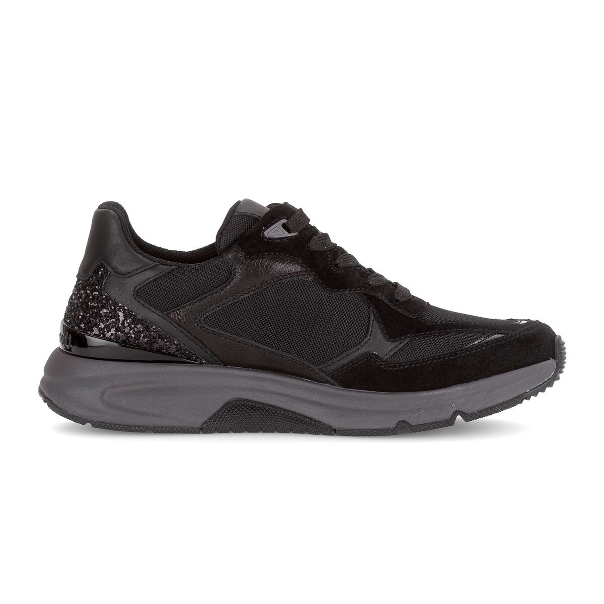 Gabor Sneaker »Sneaker low Materialmix Leder/Lederimitat«