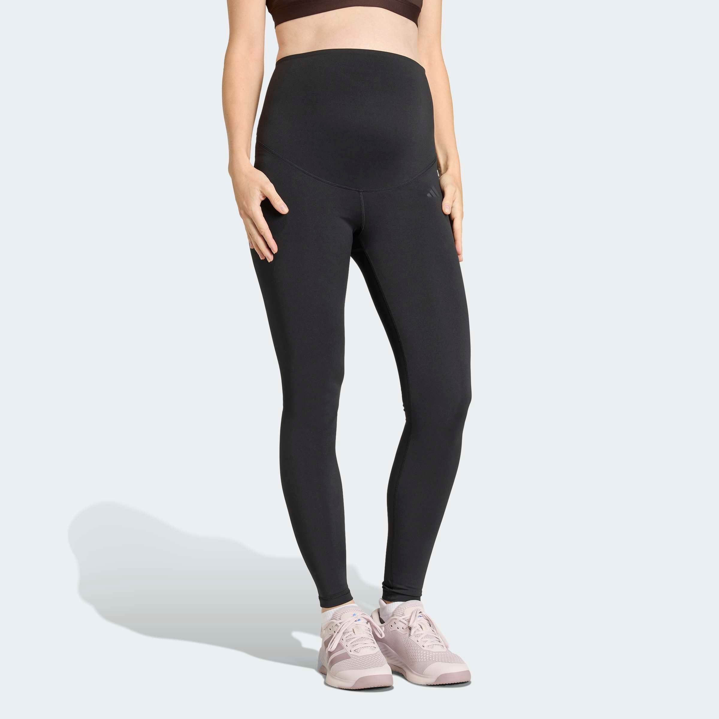 adidas Performance Trainingstights "OPTIME ESSENTIALS WORKOUT UMSTANDS-LEGGINGS IN VOLLER LÄNGE" Umstands-Leggings