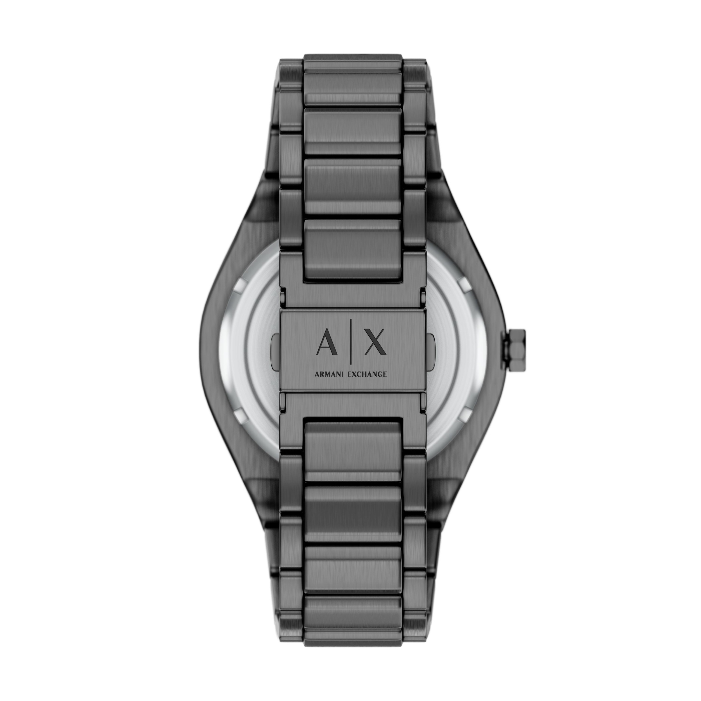 ARMANI EXCHANGE Quarzuhr Armbanduhr, Herrenuhr, Edelstahlarmband, analog, Tag