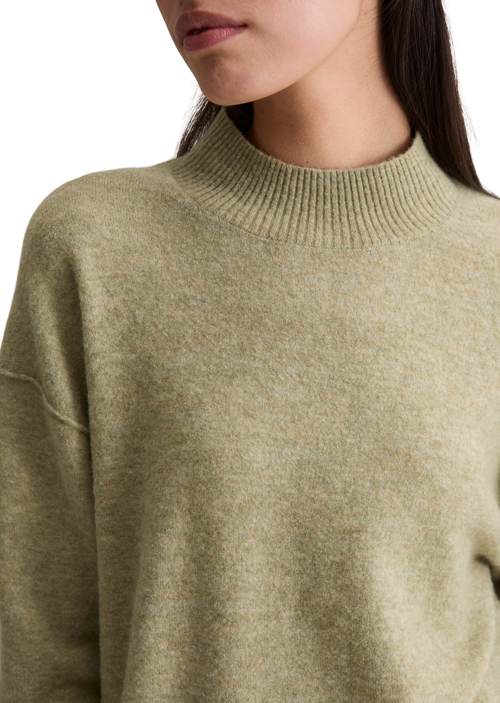 Marc O'Polo DENIM Strickpullover »aus softem Schurwolle-Mix«