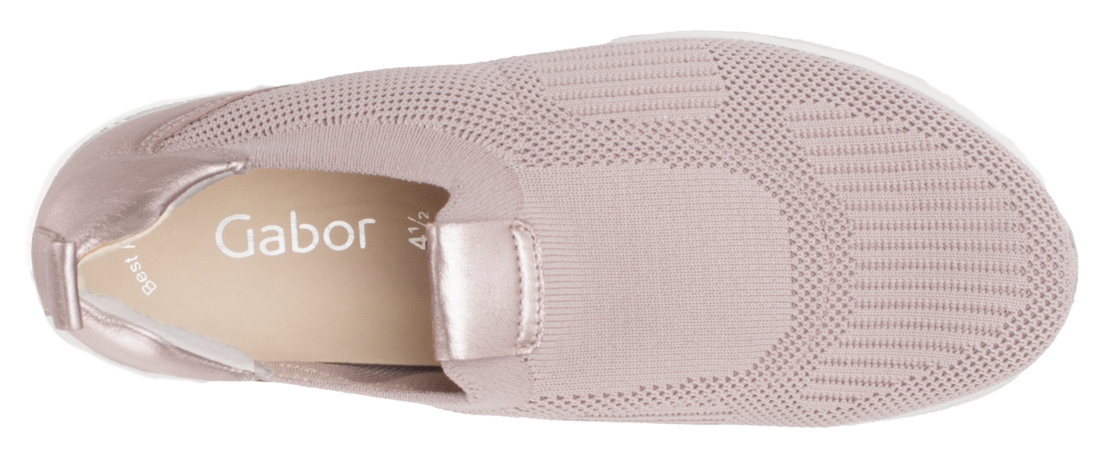 Gabor Slip-On Sneaker, Slipper, Halbschuh mit Best Fitting für komfortable Passform