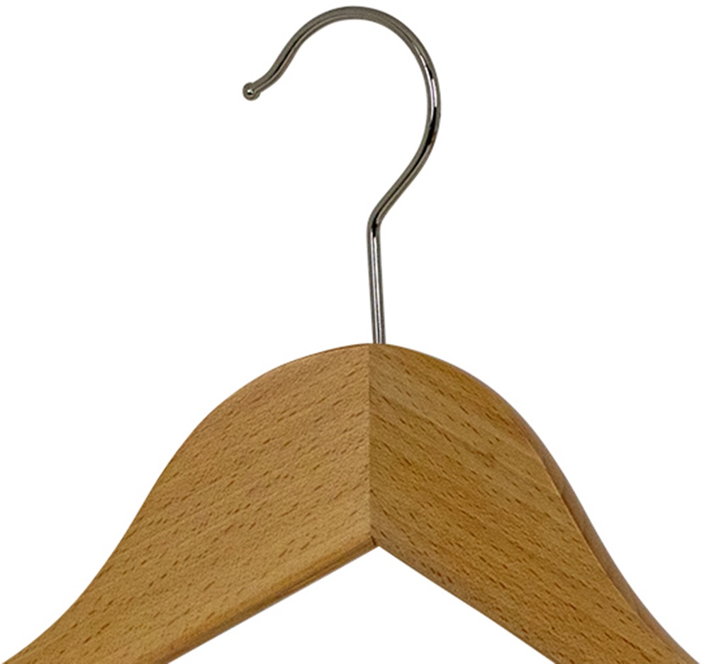 MAWA Kleiderbügel »Business RE RFS«, (Set, 10 tlg., 10 Kleiderbügel), mit Rockhaken und Steg