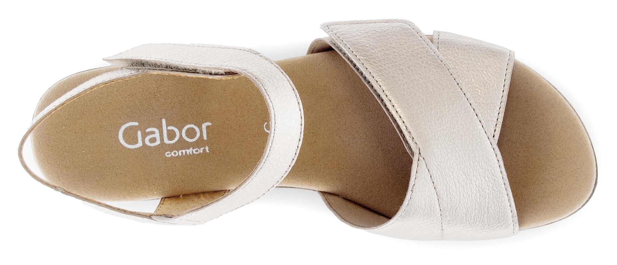 Gabor Sandalette »KRETA«, Blockabsatz, Sommerschuh, Sandale in Bequemweite G (= weit)