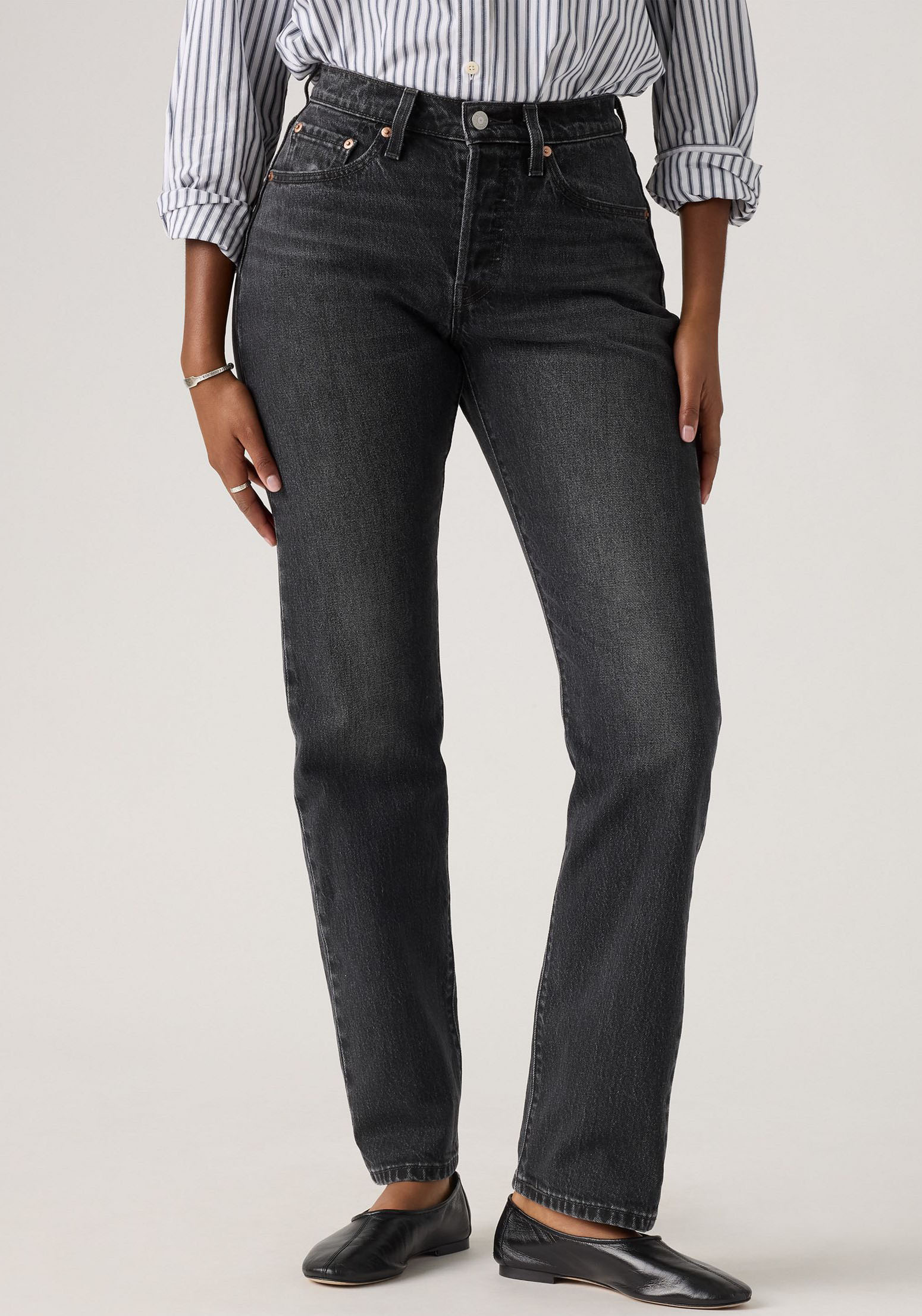 Levis "LV Jeans 501 CURVE BLACKS" Die Passform schmeichelt kurvigen Figuren