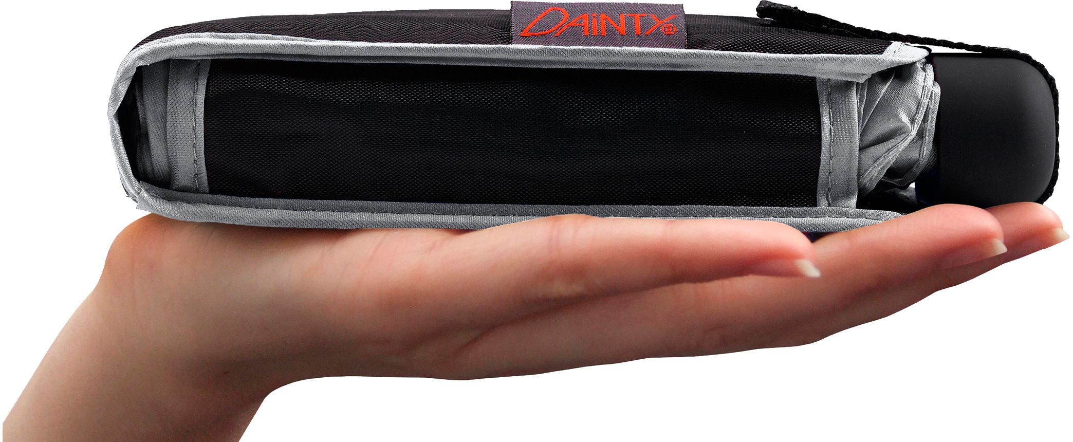 Top-Tipp EuroSCHIRM® Taschenregenschirm kurz, 50+ extra silber«, mit »Dainty, UV-Lichtschutzfaktor | BAUR flach kaufen und