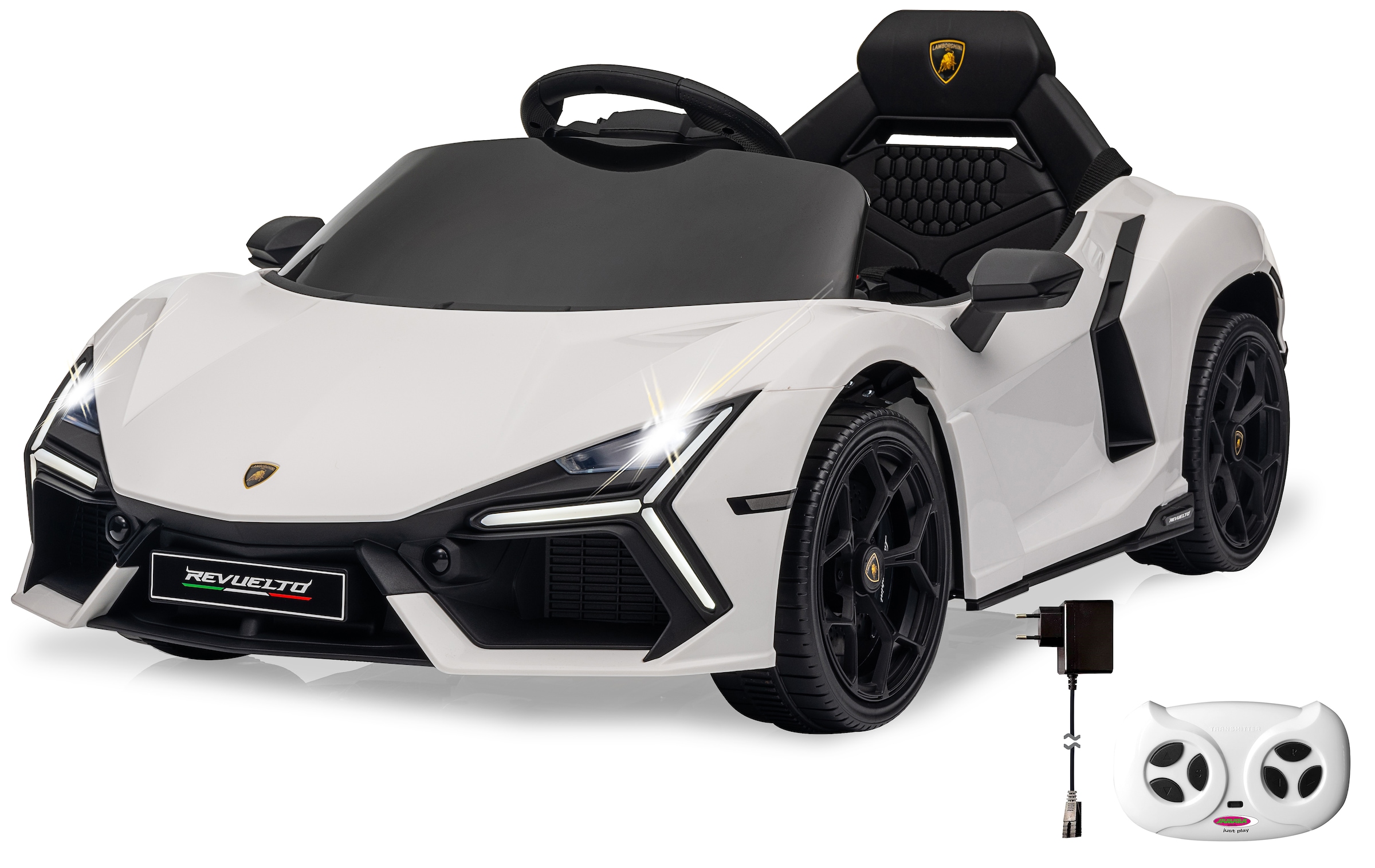 Jamara Elektro-Kinderauto »Ride-on Lamborghini Revuelto, 2,4GHz, Li-Power 12.6« ab 3 Jahren bis 25 kg mit Licht und Sound