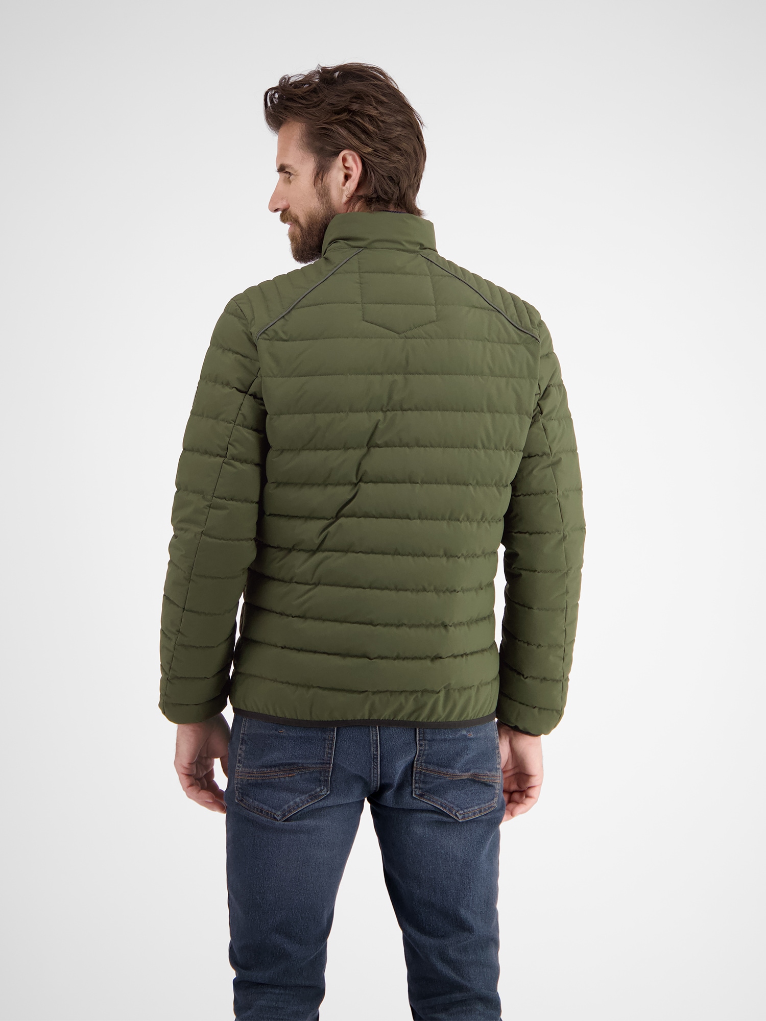 LERROS Steppjacke »LERROS Leichte Herren Funktions-Steppjacke«, ohne Kapuze, Wasser_Wind