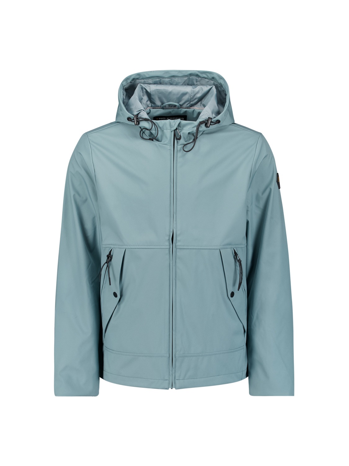 NO EXCESS Kurzjacke »No Excess Jacke mit Kapuze Jacket Mid Long Hooded«