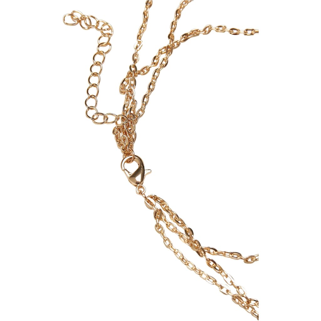 URBAN CLASSICS Edelstahlkette »Urban Classics Unisex Layering Pearl Basic Necklace«