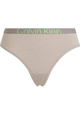 Calvin Klein T-String »MODERN THONG« su CK-Logo ant...