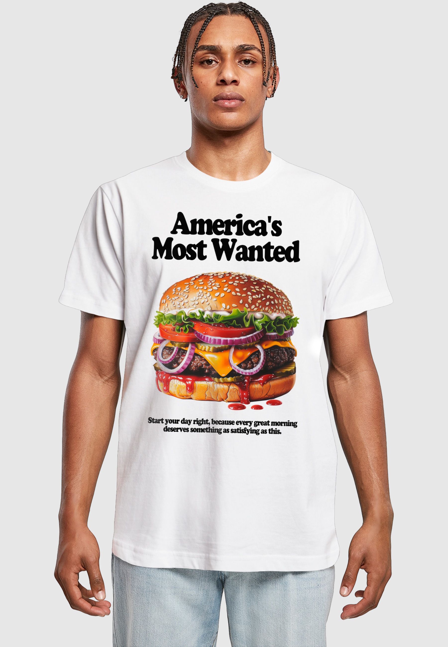 Thumbnail - MisterTee T-Shirt "MisterTee America´s Most Wanted Tee" 1 Stk.