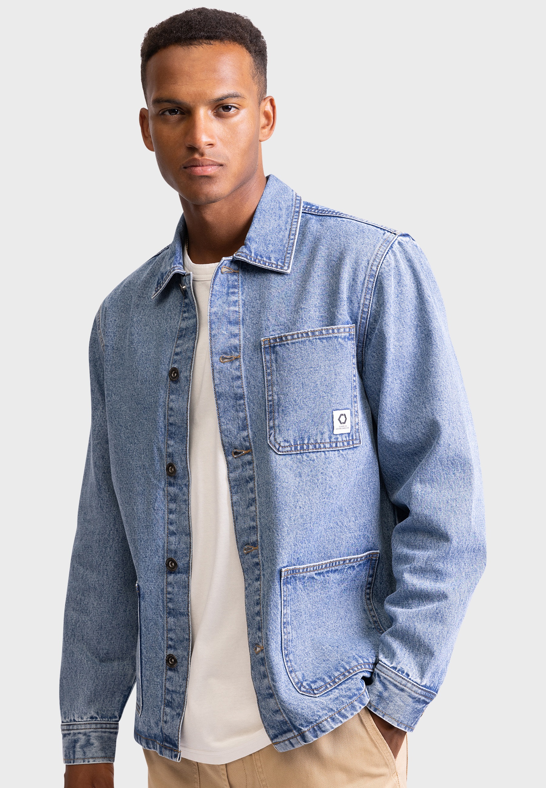 REDEFINED REBEL Funktionsjacke »Redefined Rebel Jacket RRBen Jacket Denim REGULAR FIT«