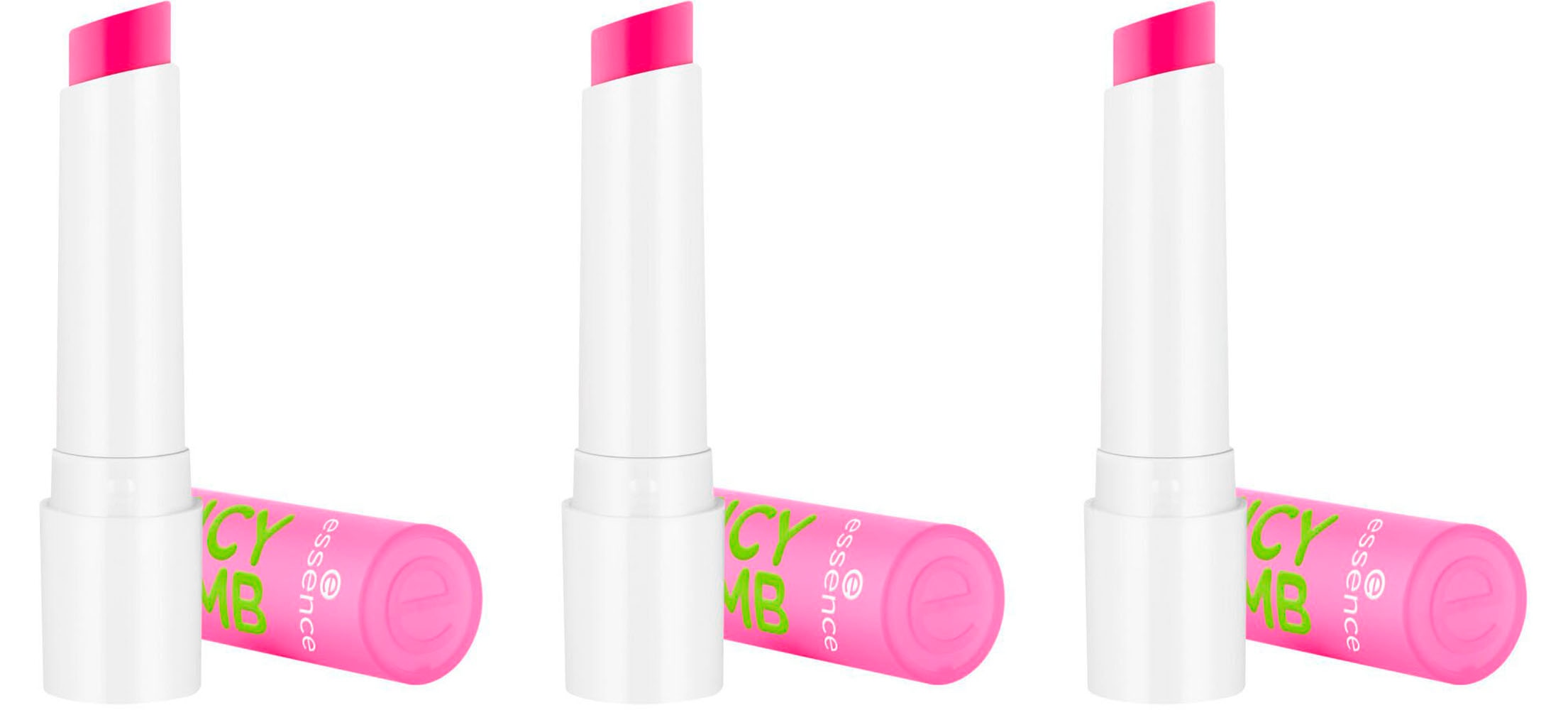 Lippenbalsam »JUICY BOMB glossy butter balm«, (Set, 3 tlg.), mit fruchtigem Duft