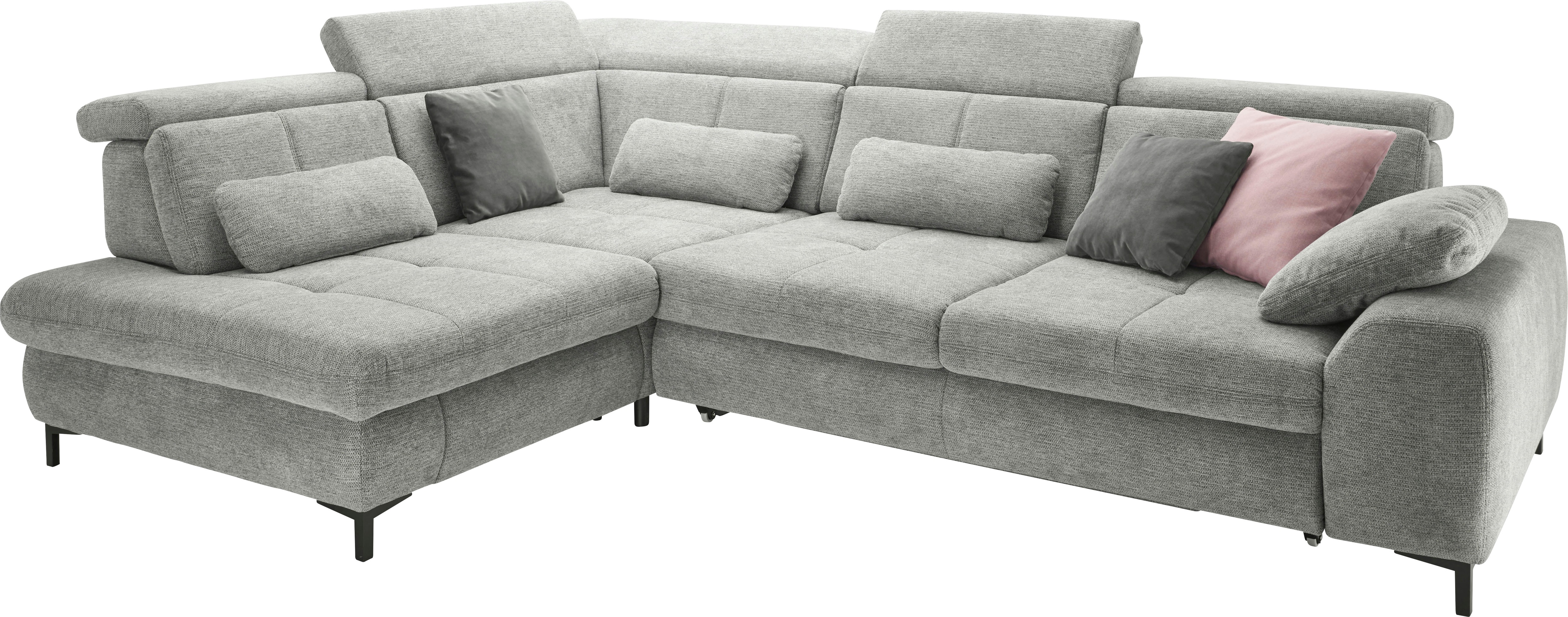 Thumbnail - set one by Musterring Ecksofa "SO 3400 Sitzhöhe 47cm oder 49cm, Sitztiefe verstellbar, B/T 317/220 cm", Kaltschaumpolste...