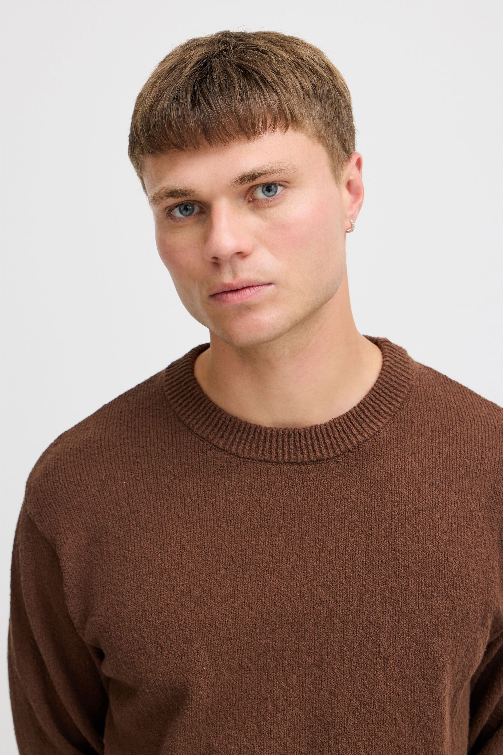 !Solid Strickfleece-Pullover »Strickpullover SDIKE«