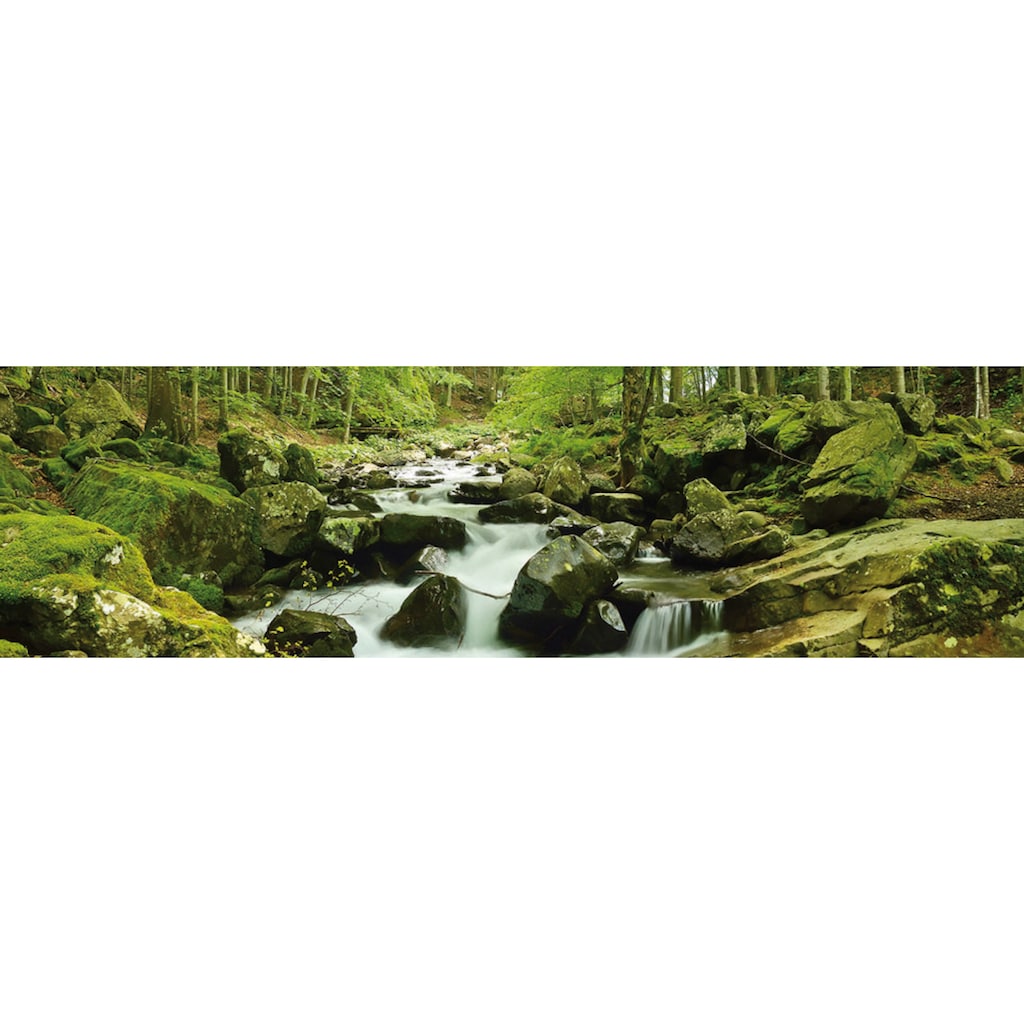 Papermoon Fototapete »Soft Water Stream Panorama«, matt