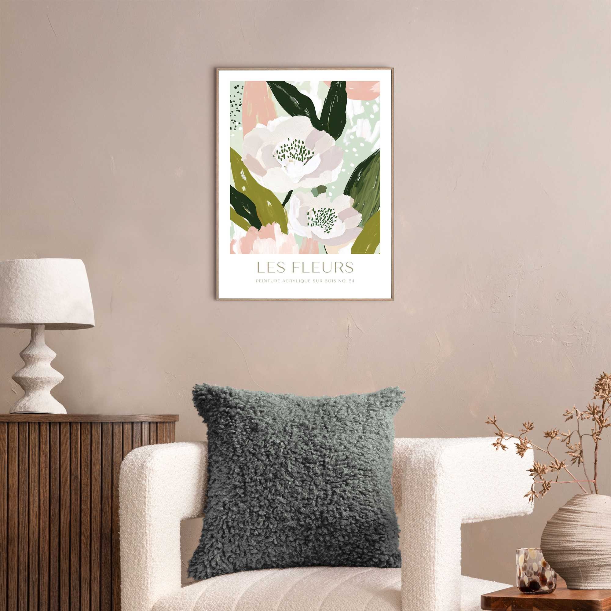 Reinders! Poster »Blumen«, Küche - Rosa - MDF - Blumen und Pflanzen - 30x40 cm