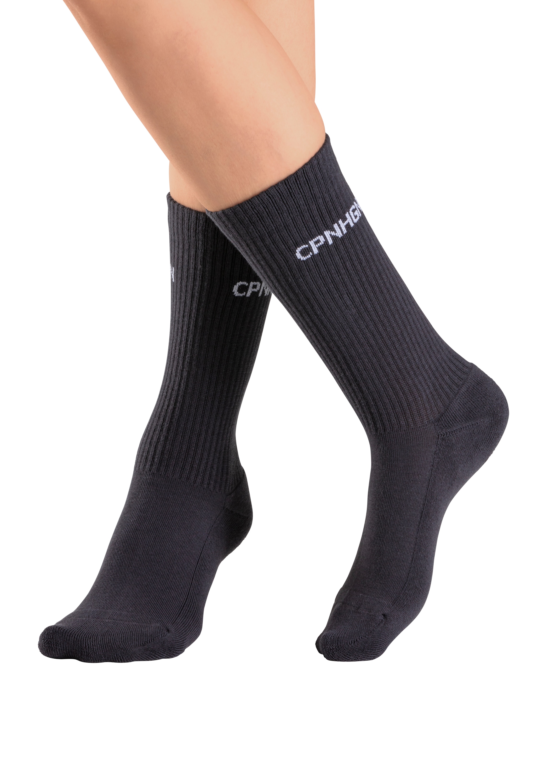 Copenhagen Studios Tennissocken, (Packung, 3 Paar), mit Halbfußfrottee