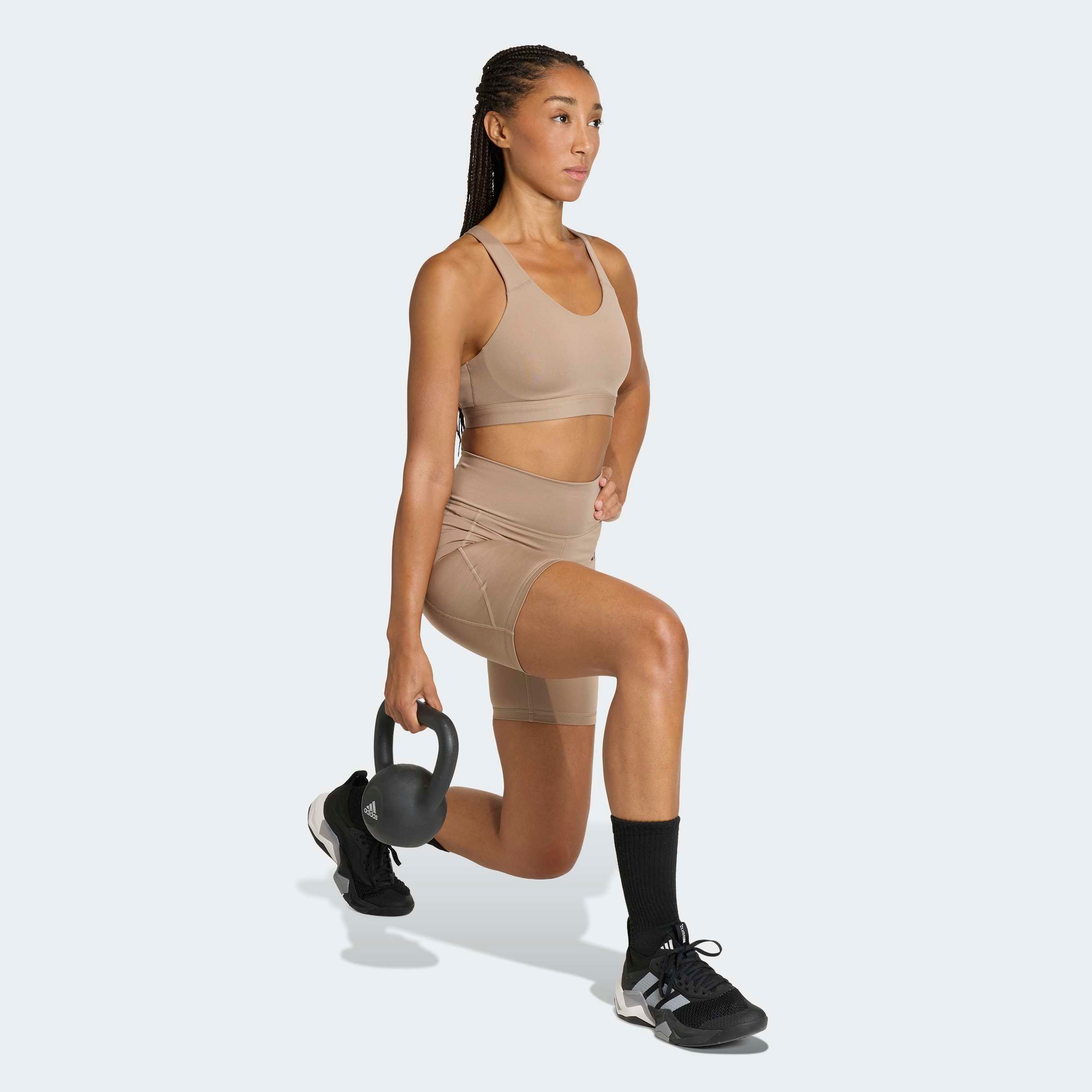 adidas Performance Shorts »OPTIMÉ ESSENTIALS KURZE LEGGINGS MIT, 18 CM«