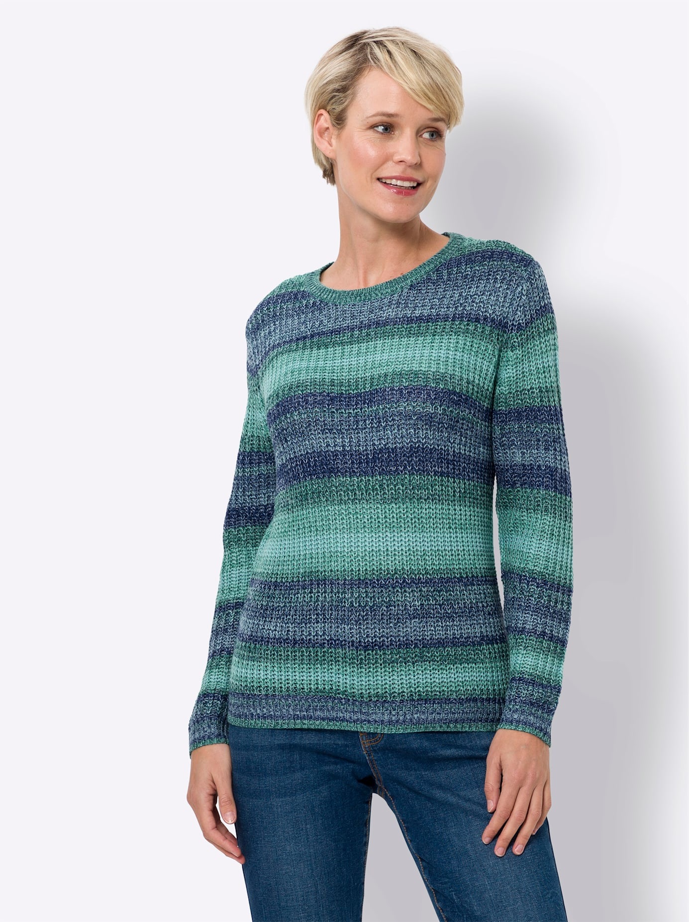 Classic Basics Rundhalspullover "Stehkragen-Pullover" günstig online kaufen