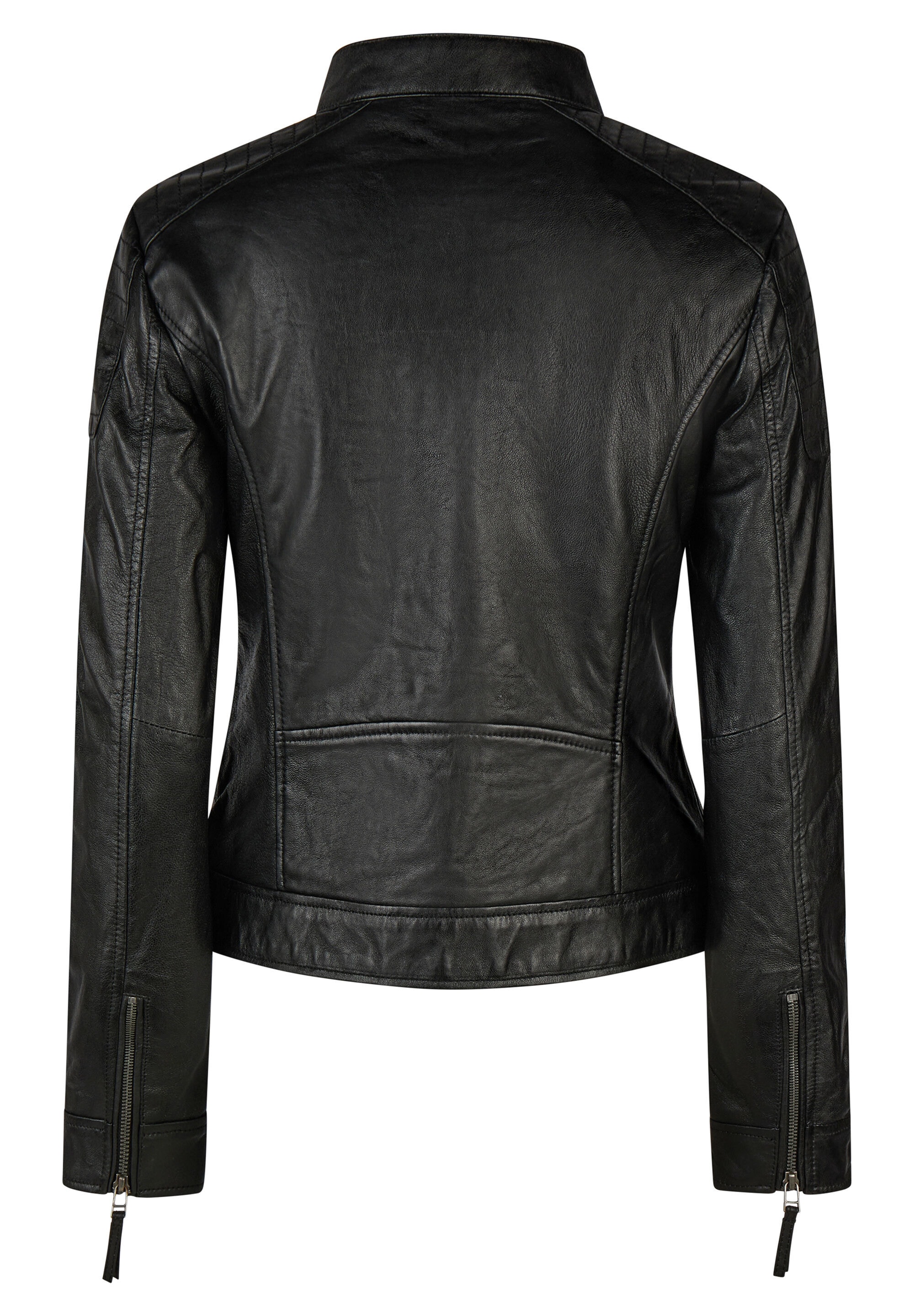 Apple of Eden Lederjacke »Apple of Eden Lederjacke« ohne Kapuze taillierte Schnittform