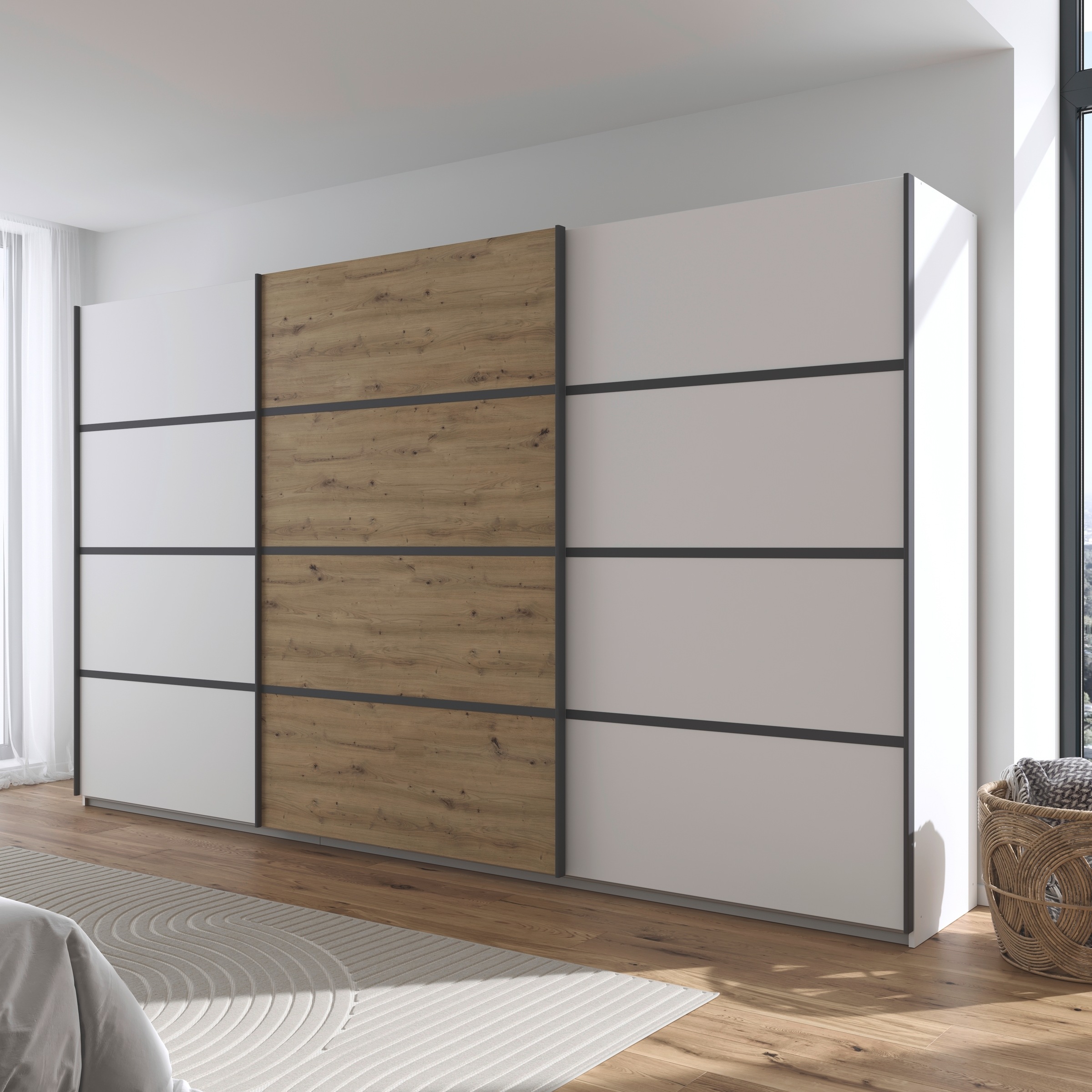 Thumbnail - rauch Kleiderschrank "Schwebetürenschrank OTTO´s Choice Garderobe Schrank TOP ANGEBOT Avola" 3 verschiedene Ausstattunge...