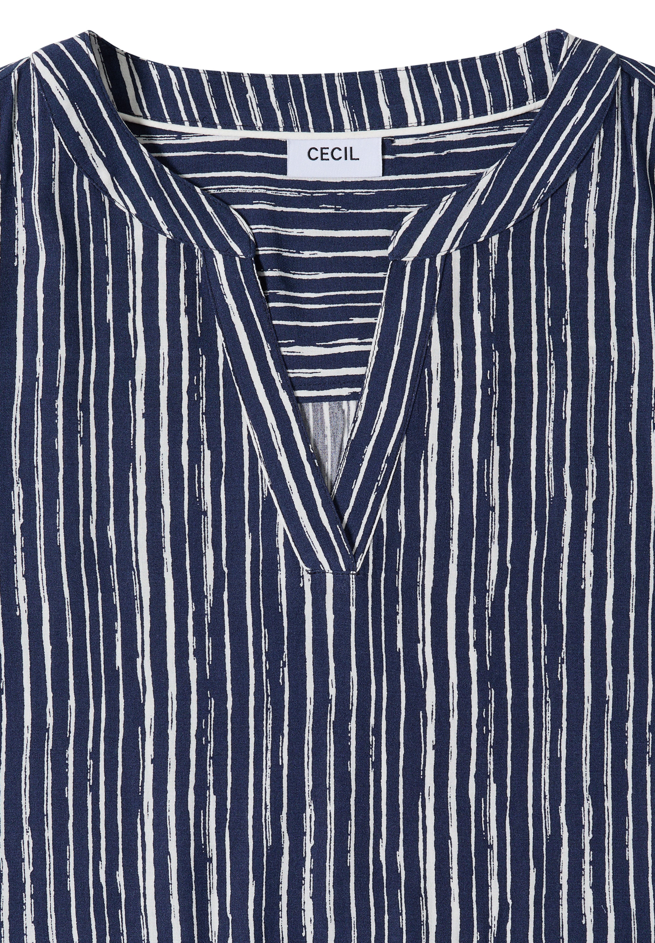 Cecil Sommerkleid Ohne Taschen im Streifendesign